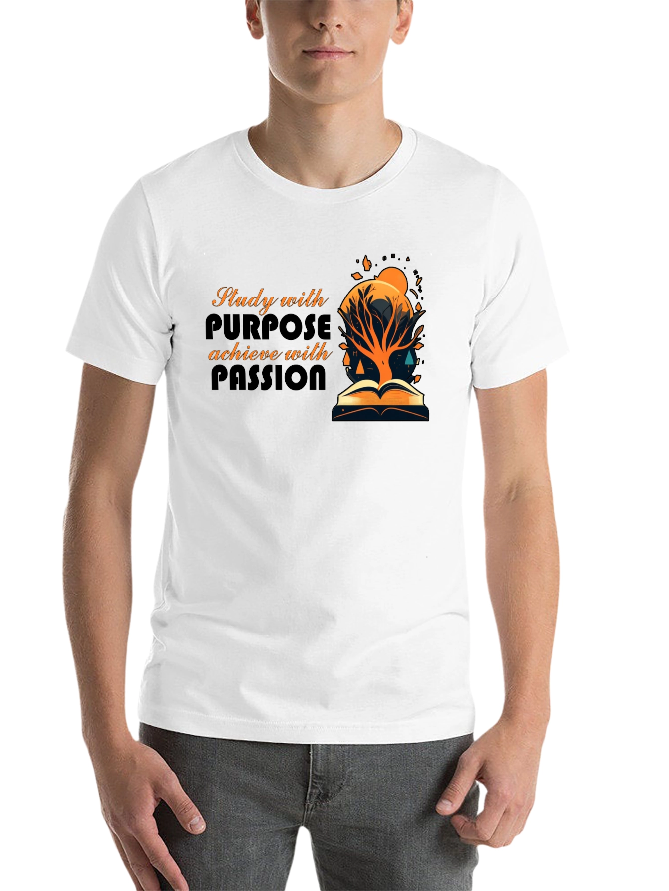 Black Study with Purpose T-Shirt view 14
