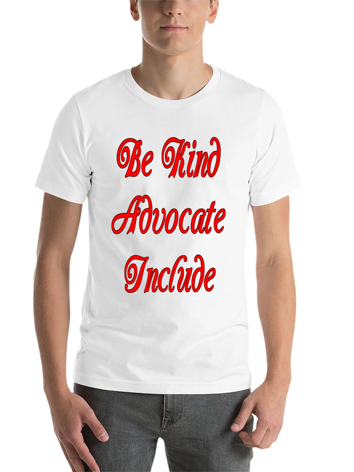 Black Be Kind Advocate Include Graphic Tee view 14