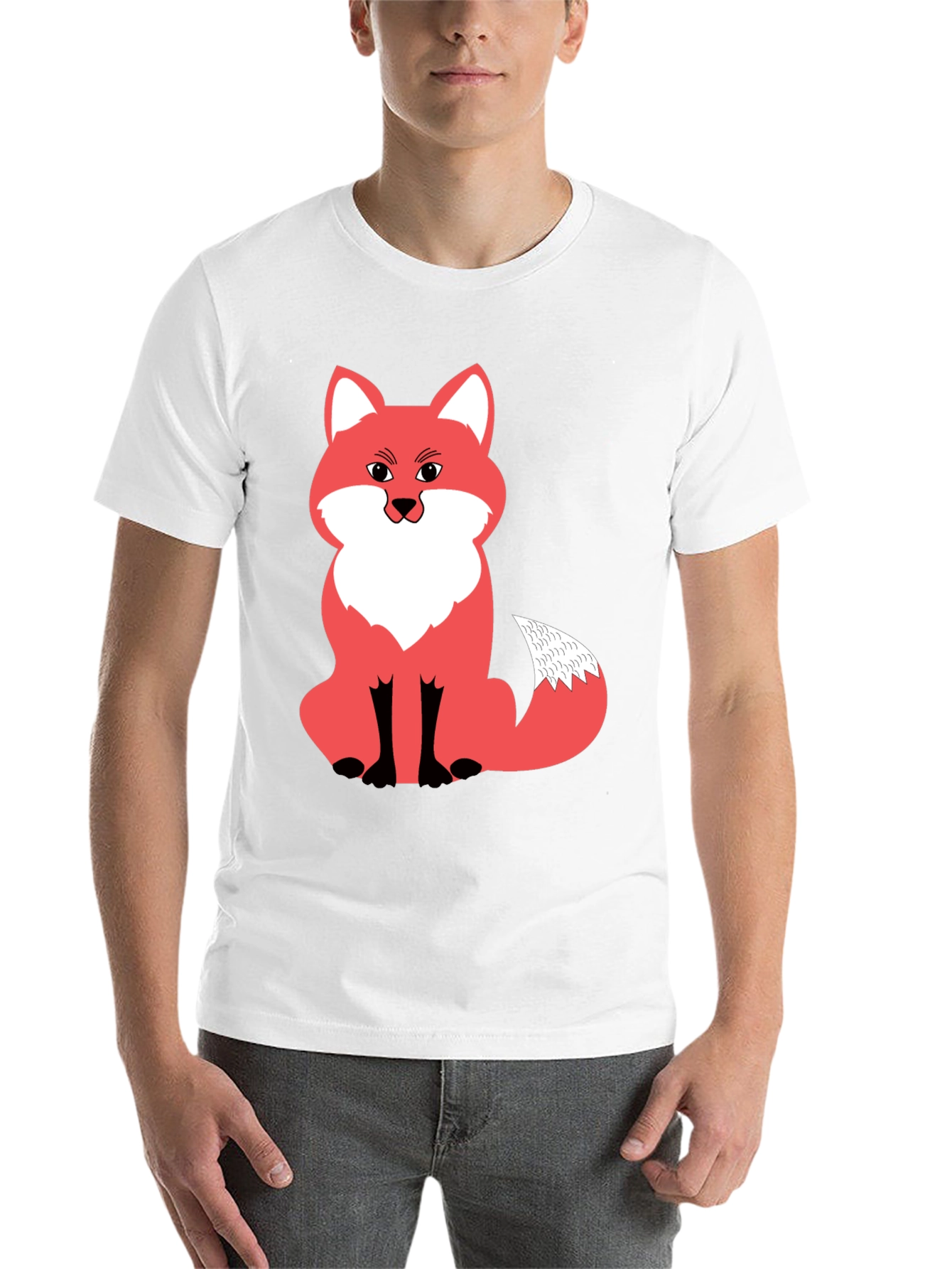 Black Fox Graphic Tee - Casual Comfort view 14