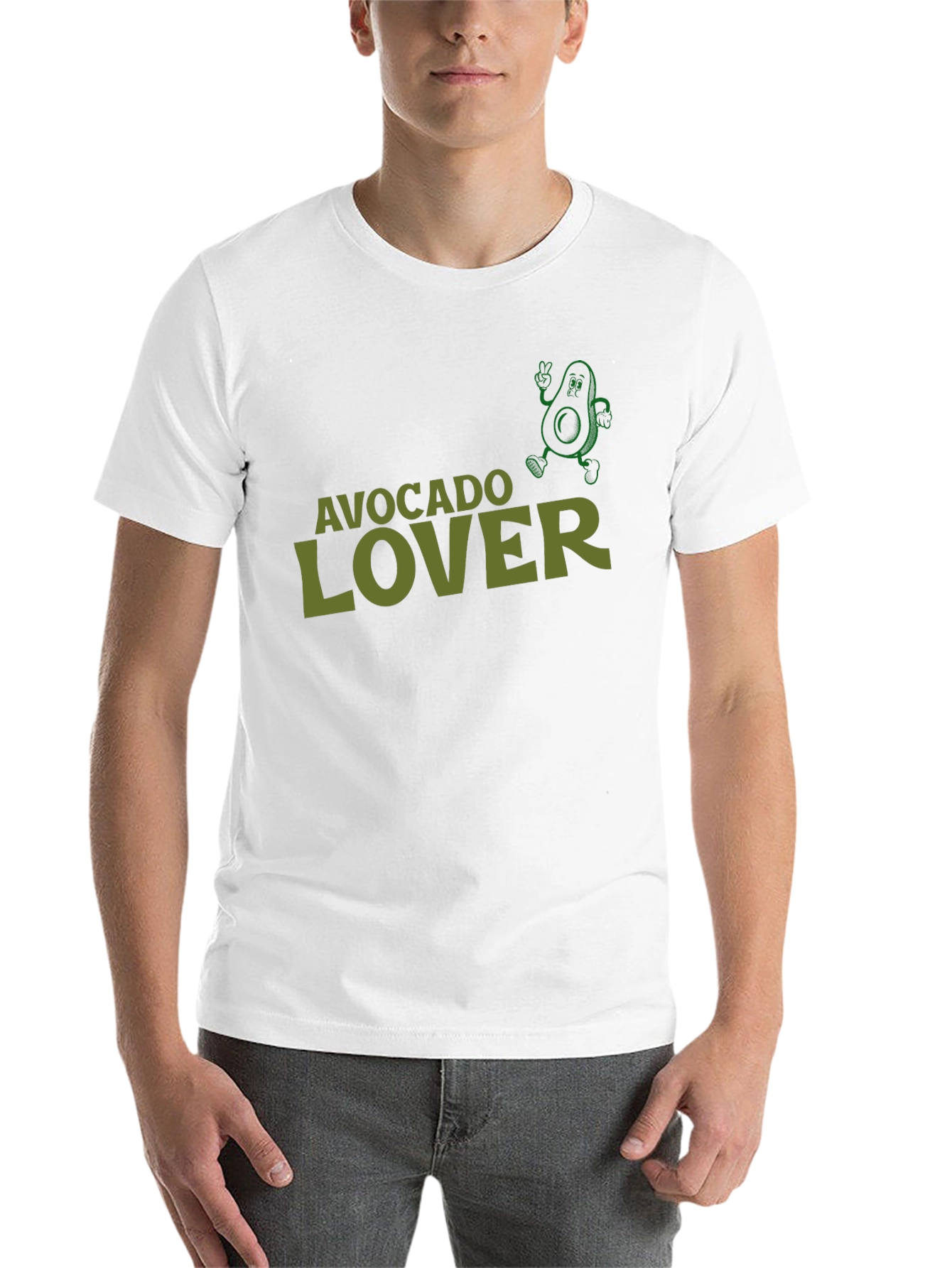 Black Avocado Lover T-Shirt Funny Avocado Graphic Tee view 14