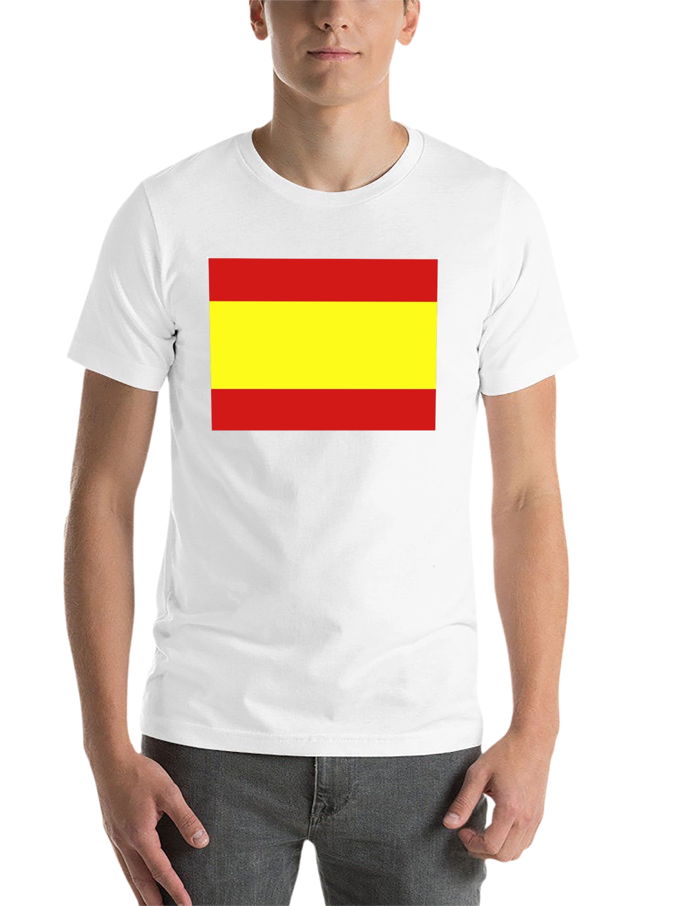 Black Spain Flag T-Shirt - Show Your Support! view 14
