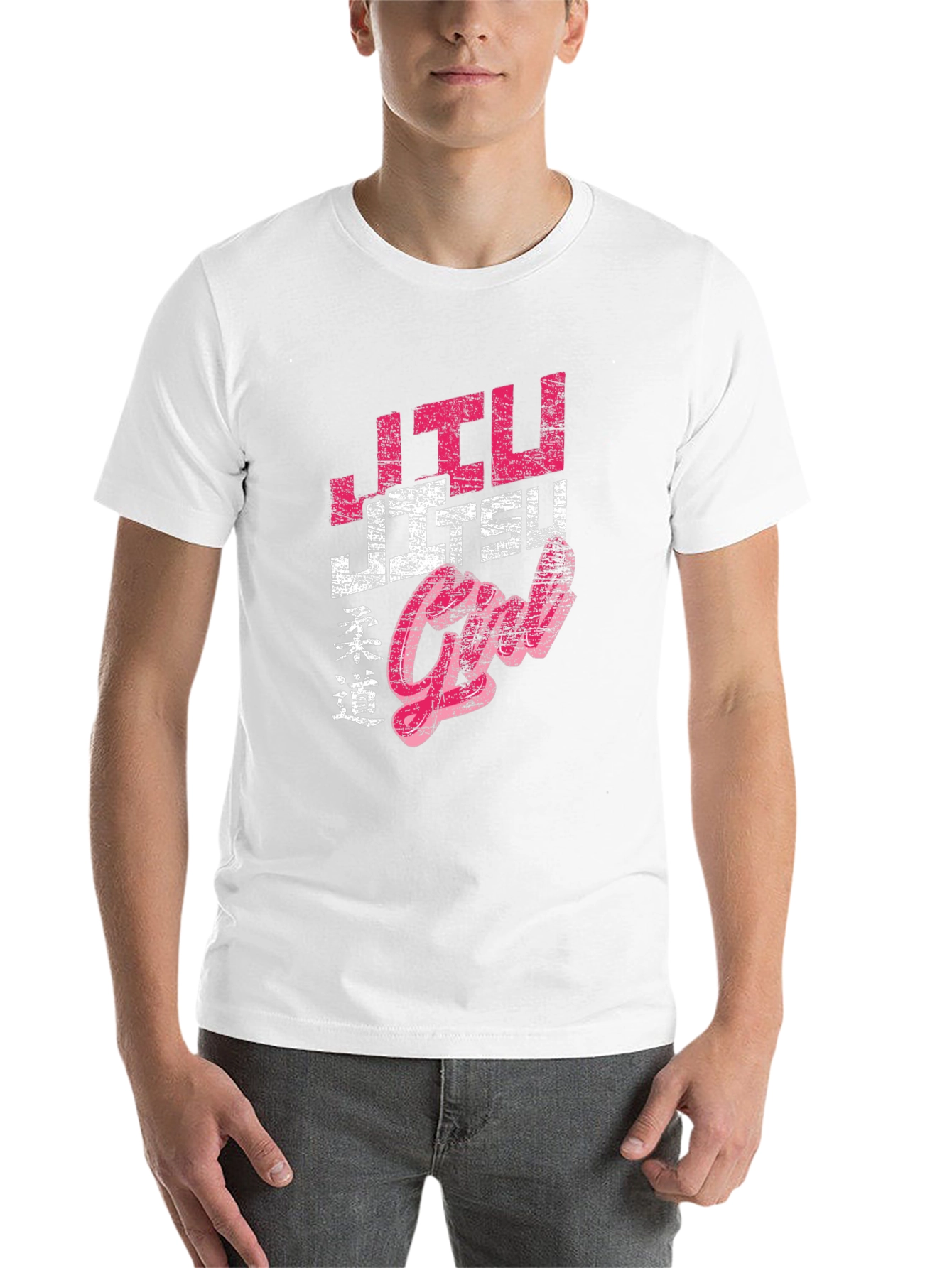 Black Jiu Jitsu Girl Graphic Tee view 14