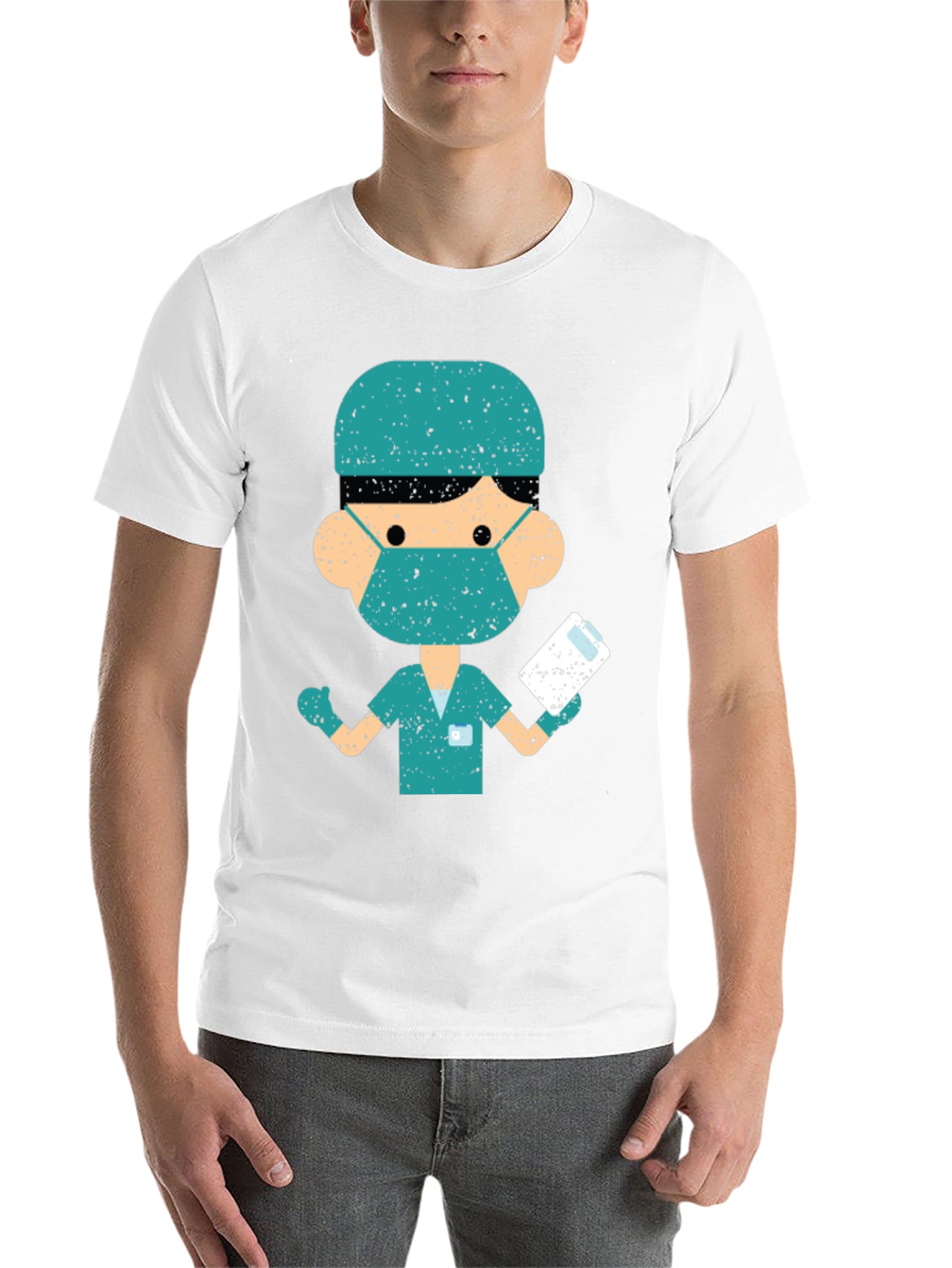 Black Novelty Doctor Graphic Tee view 14