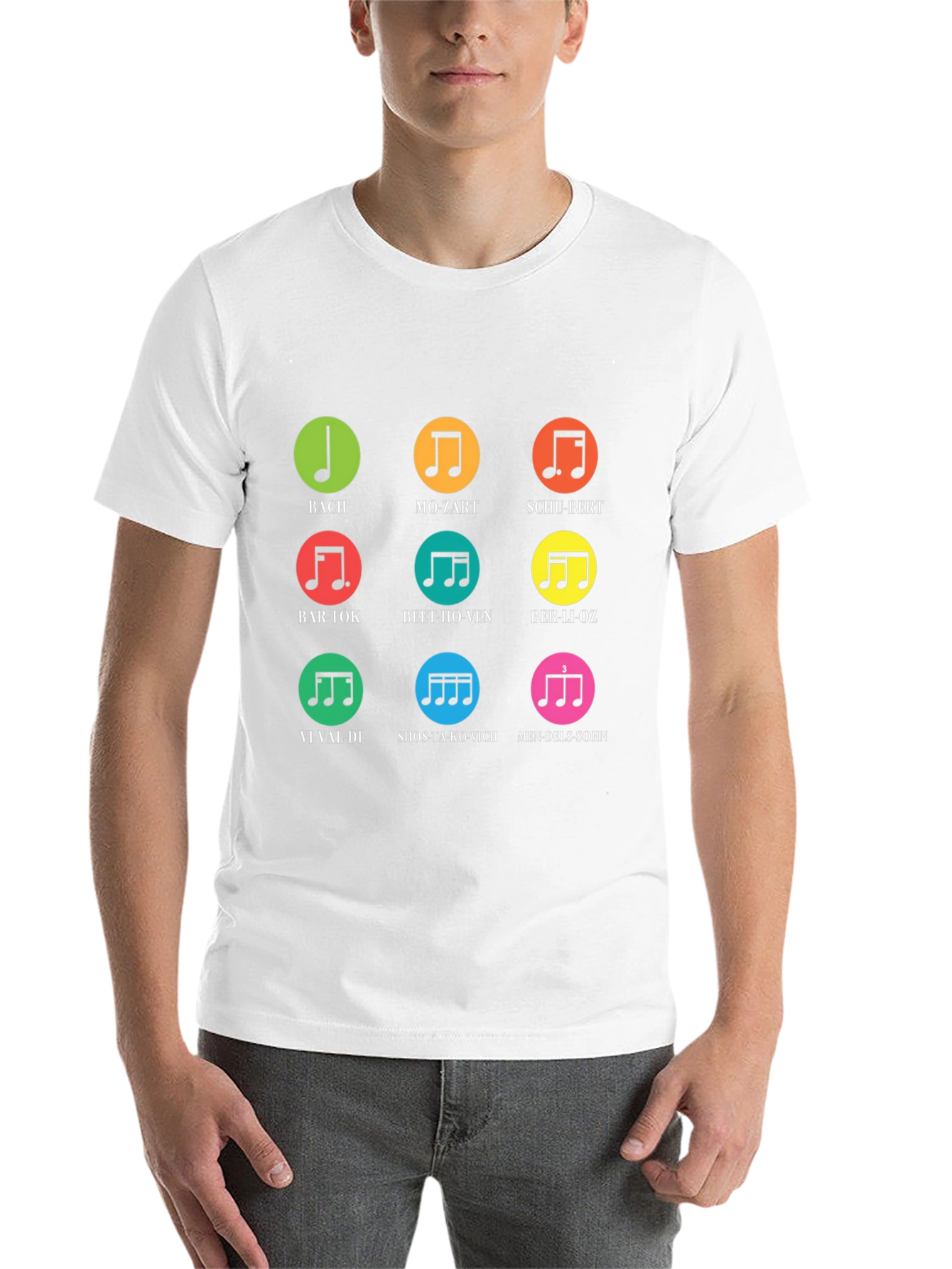 Black Musical Composer T-Shirt | Bach, Mozart, Beethoven & More view 14