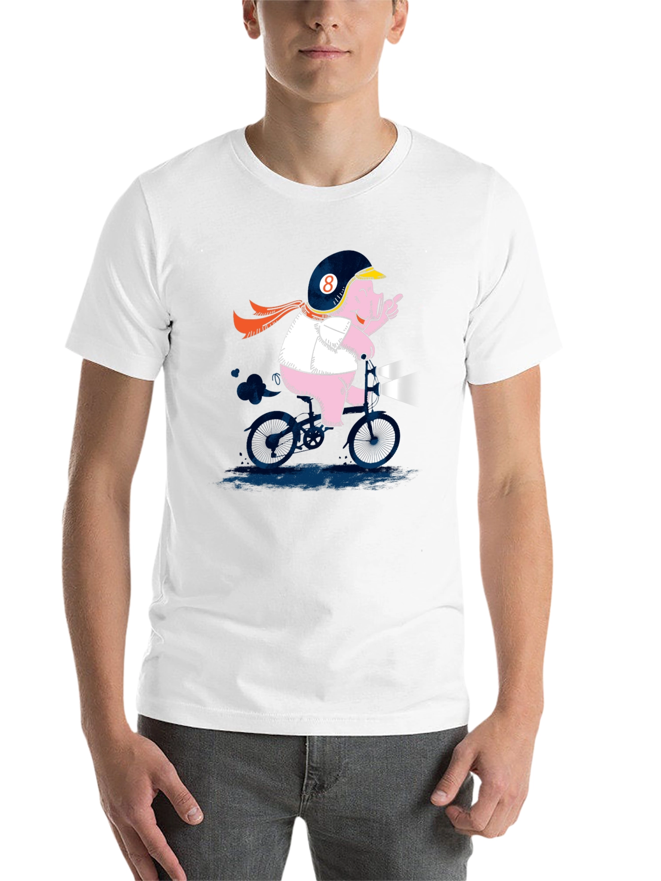 Pig on a Bike T-Shirt - 14