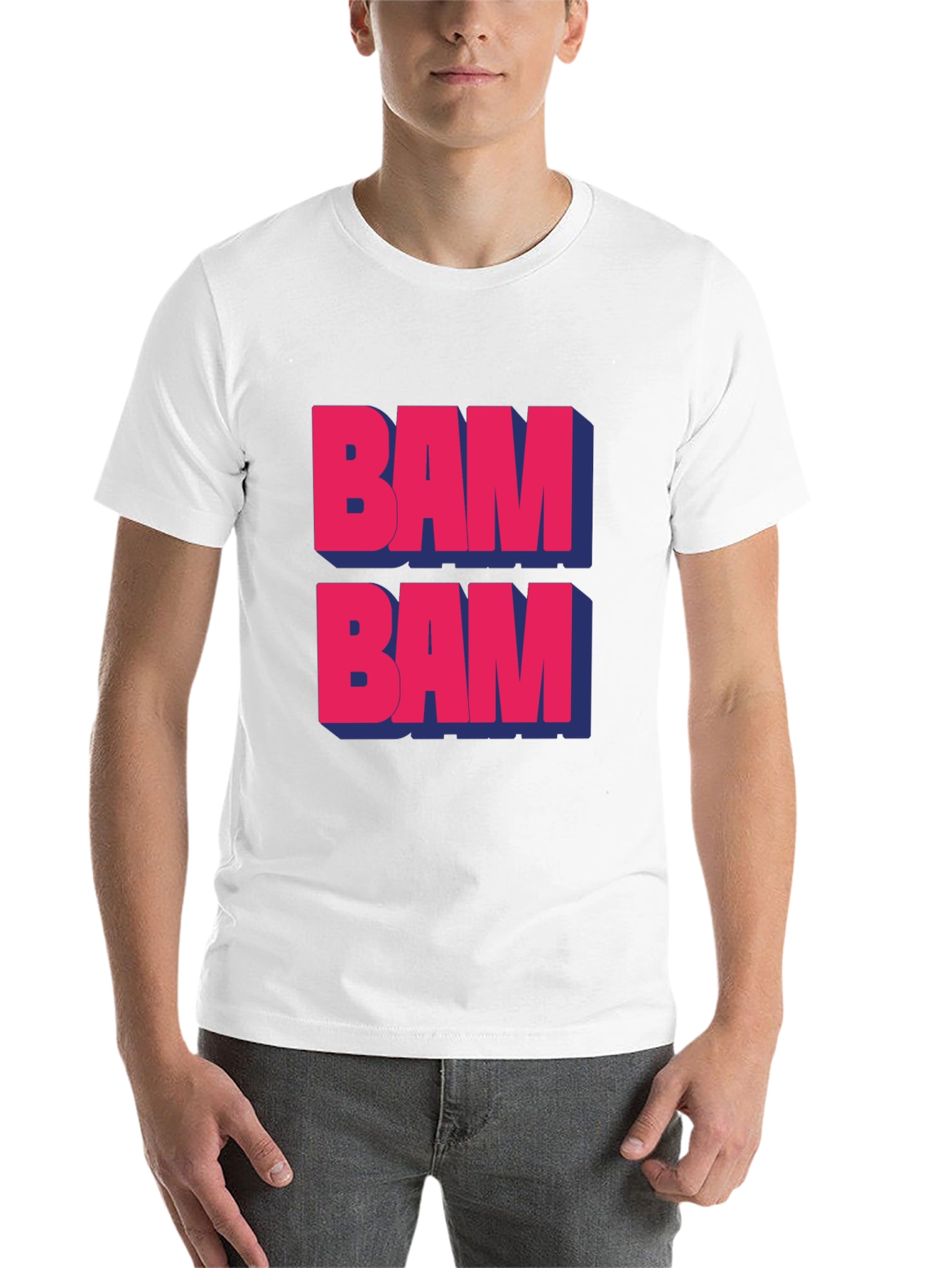 Black BAM BAM Graphic T-Shirt - Bold & Stylish view 14