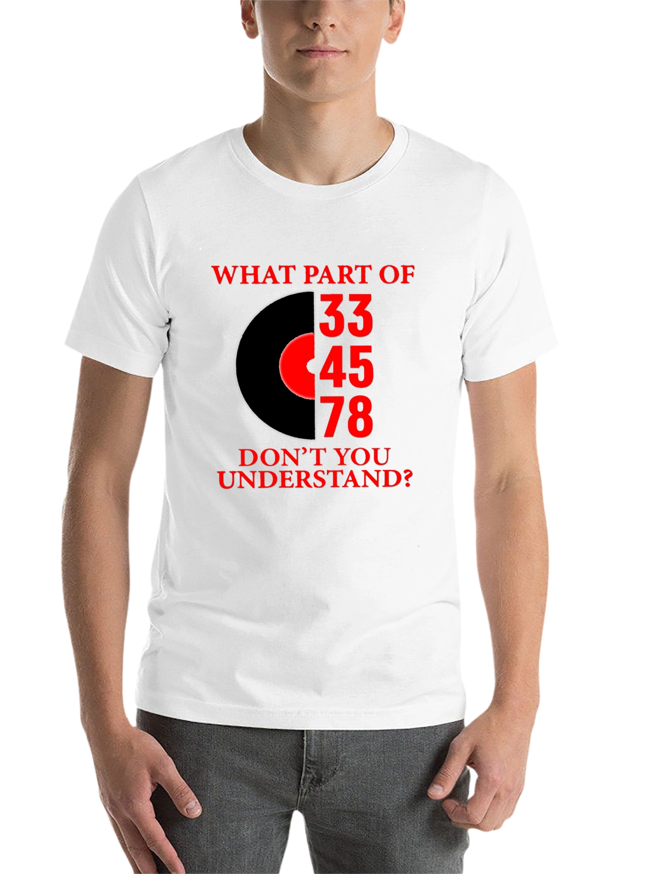 Black Vinyl Speed T-Shirt: What Part Don't You Get? view 14