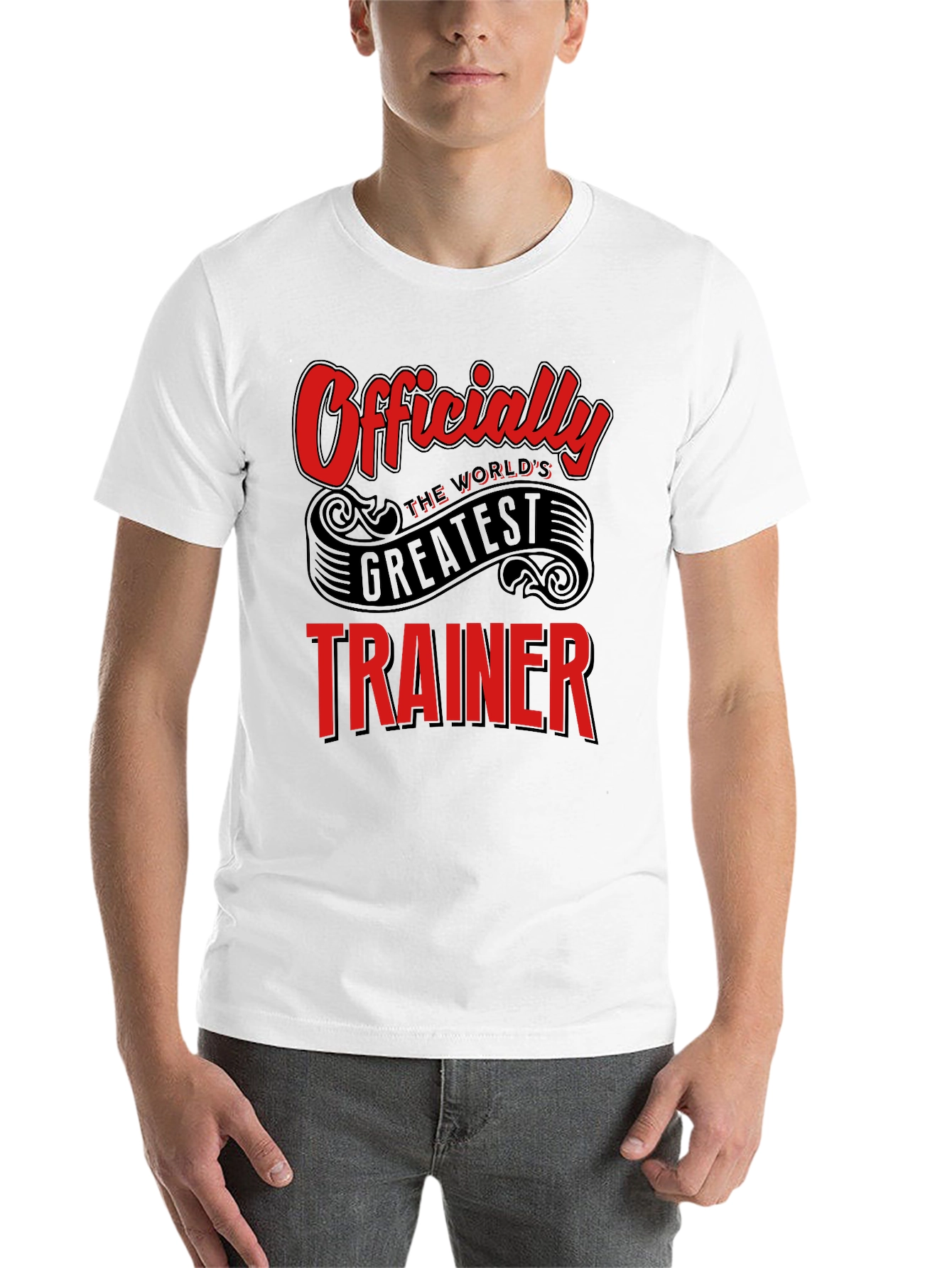 Black World's Greatest Trainer Black T-Shirt view 14