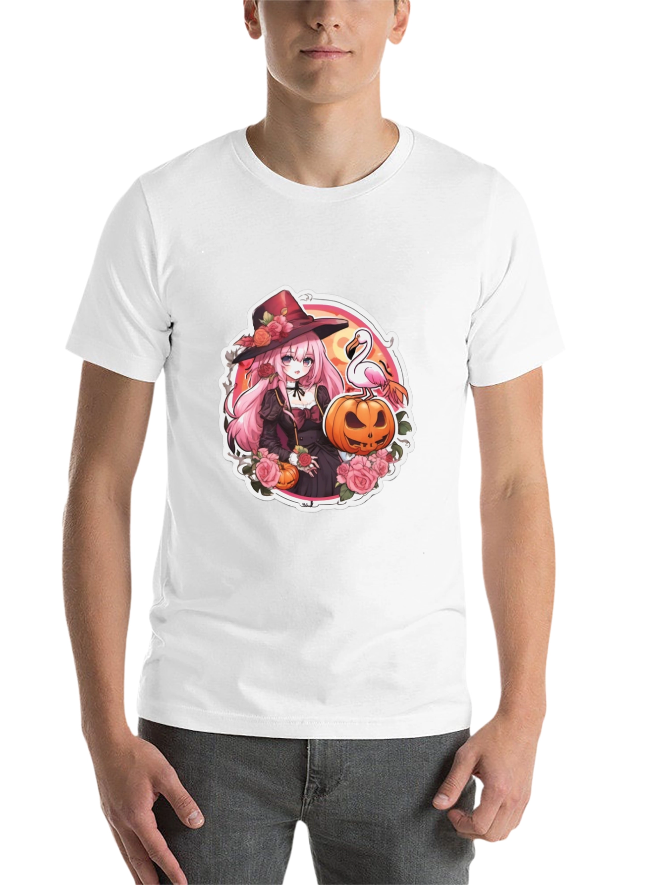 Halloween Witch Anime T-Shirt - 14