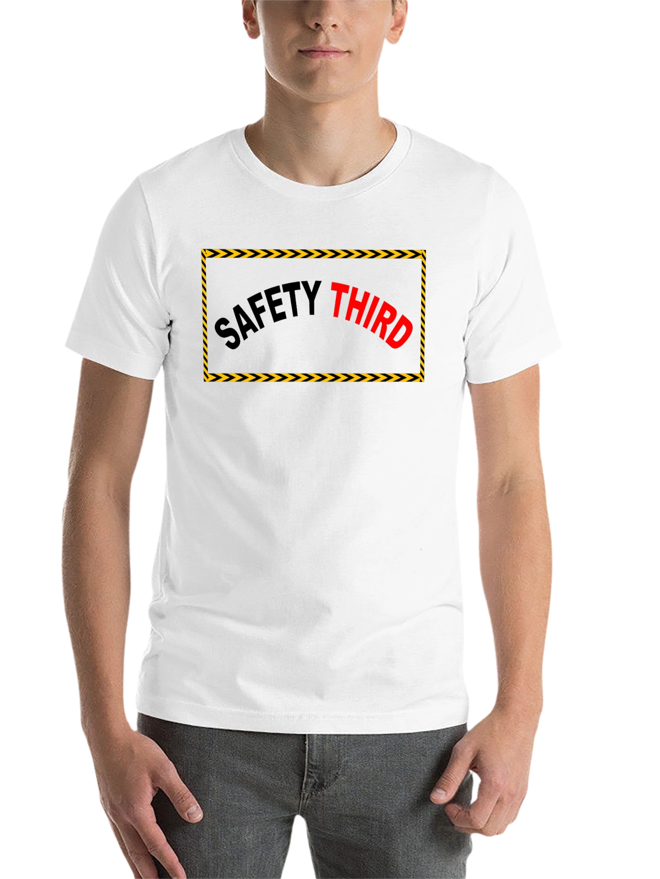 Black Safety Third Graphic T-Shirt view 14