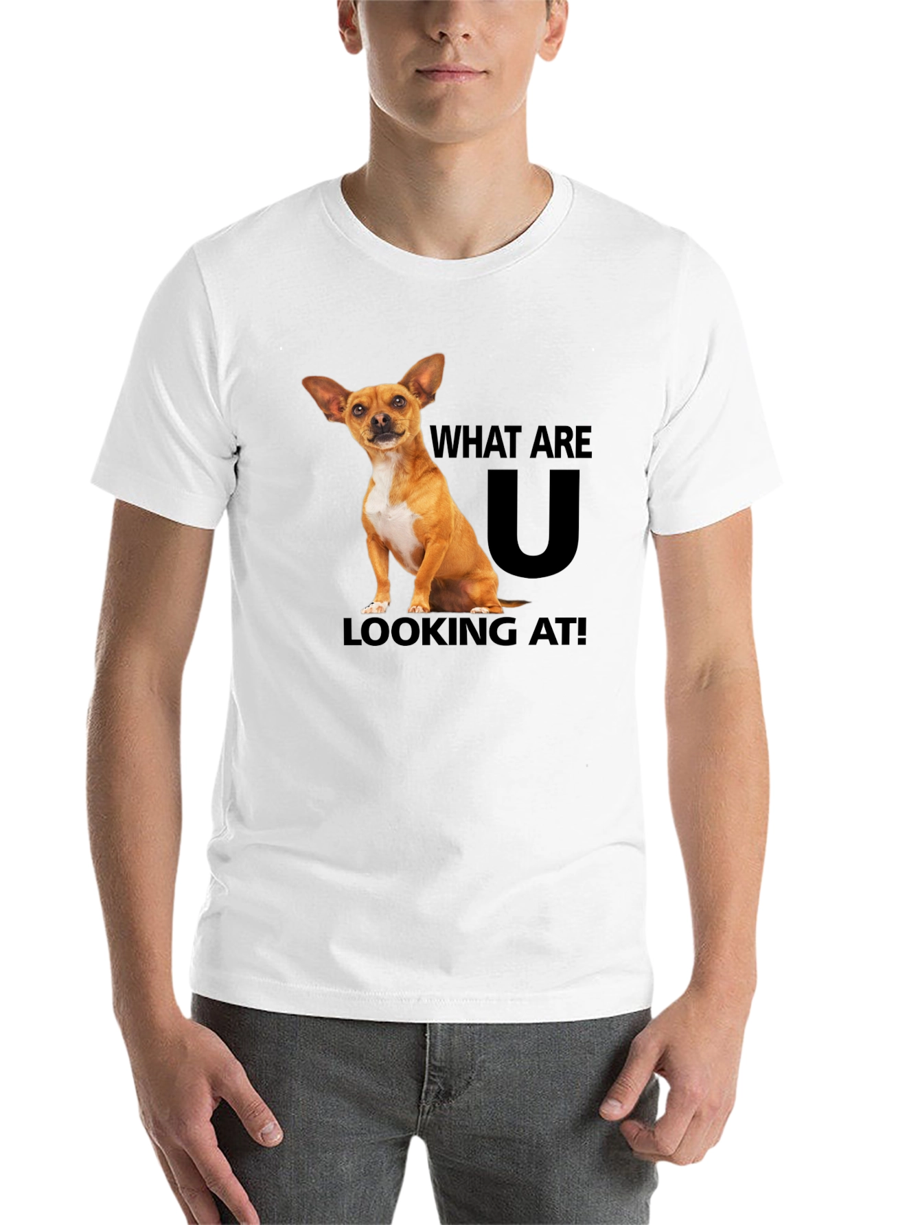 Black Dog T-Shirt: What Are You Looking At? view 14
