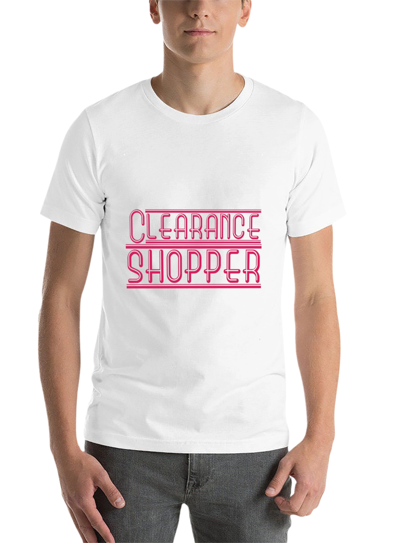 Black Clearance Shopper Graphic T-Shirt view 14