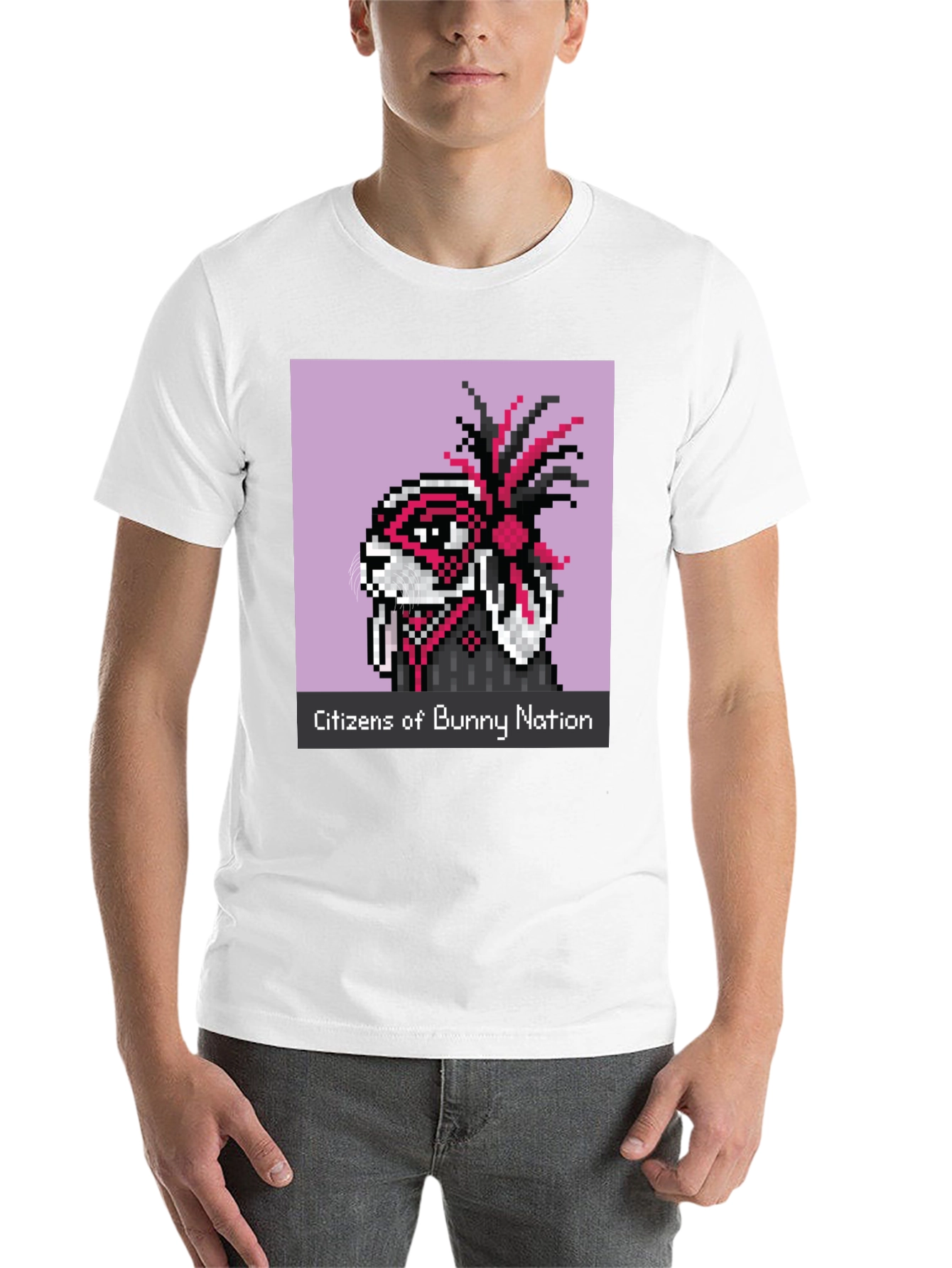 Black Citizens of Bunny Nation Graphic Tee view 14