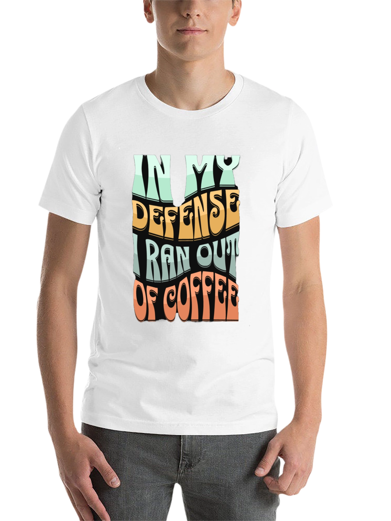 Black Coffee Lover's Tee: In My Defense view 14