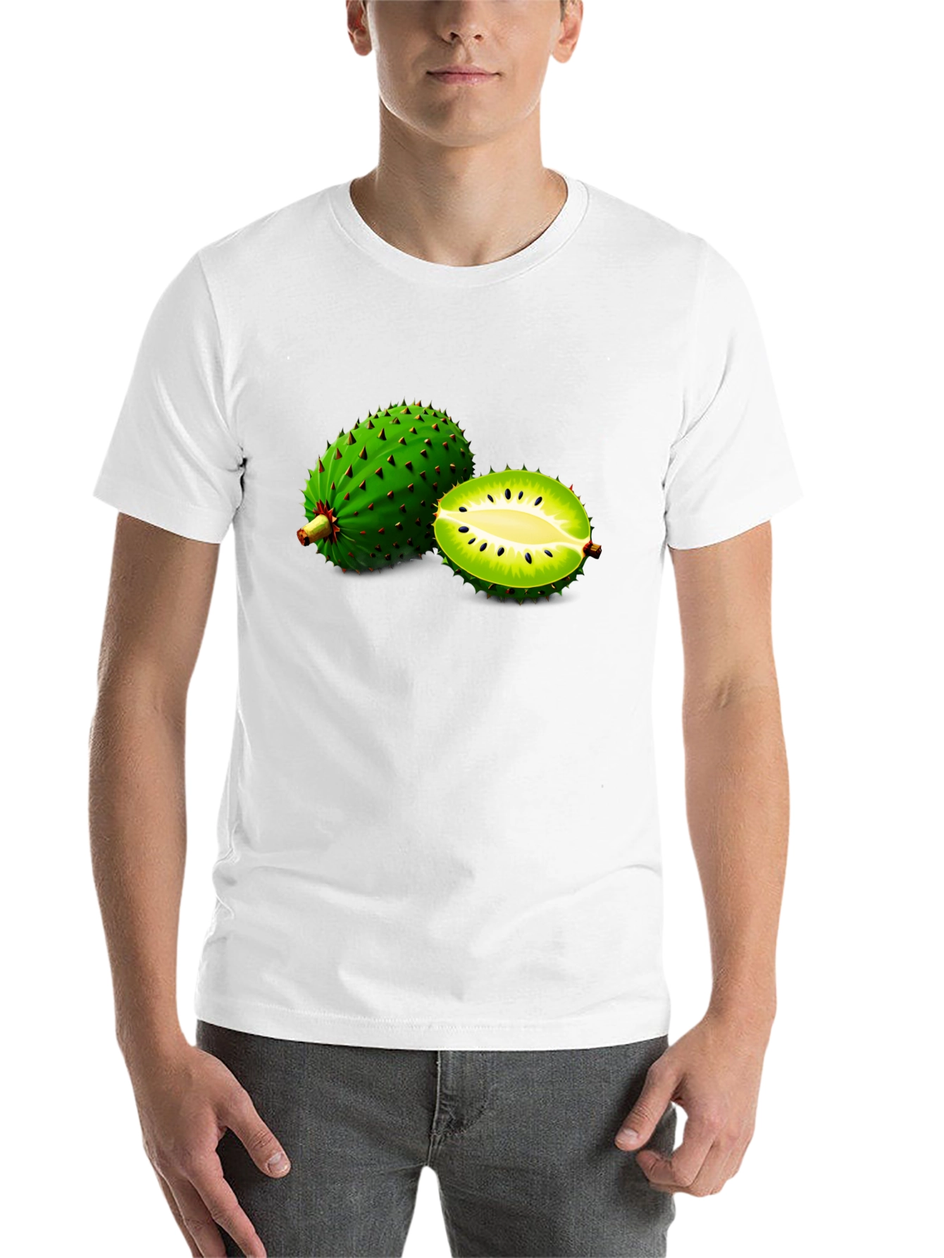Black Soursop Fruit Graphic Tee - Unique Design! view 14