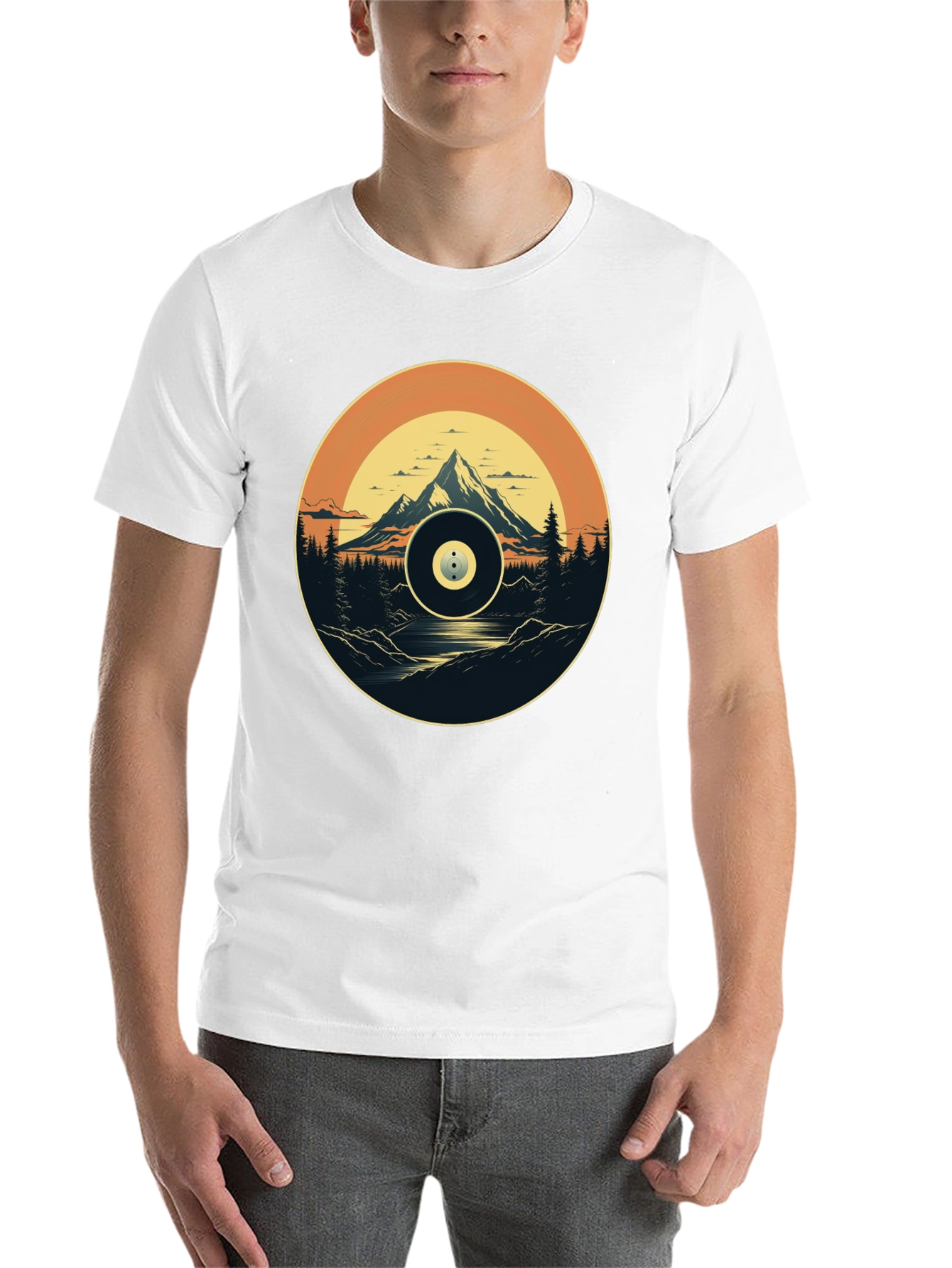 Black Mountain Vista Vinyl Graphic Tee view 14
