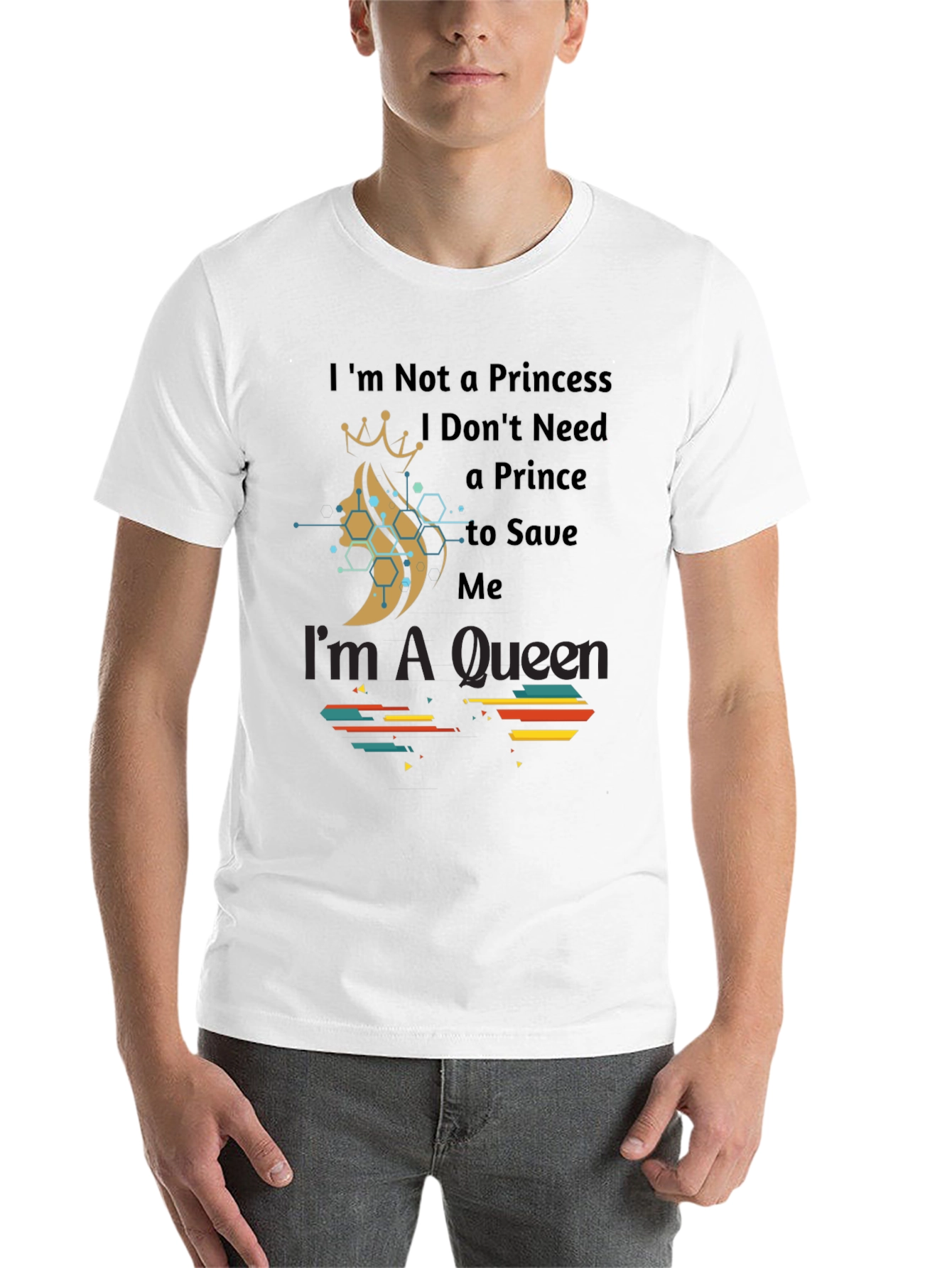 Black Queen Graphic Tee - Empowering Women's Fashion view 14