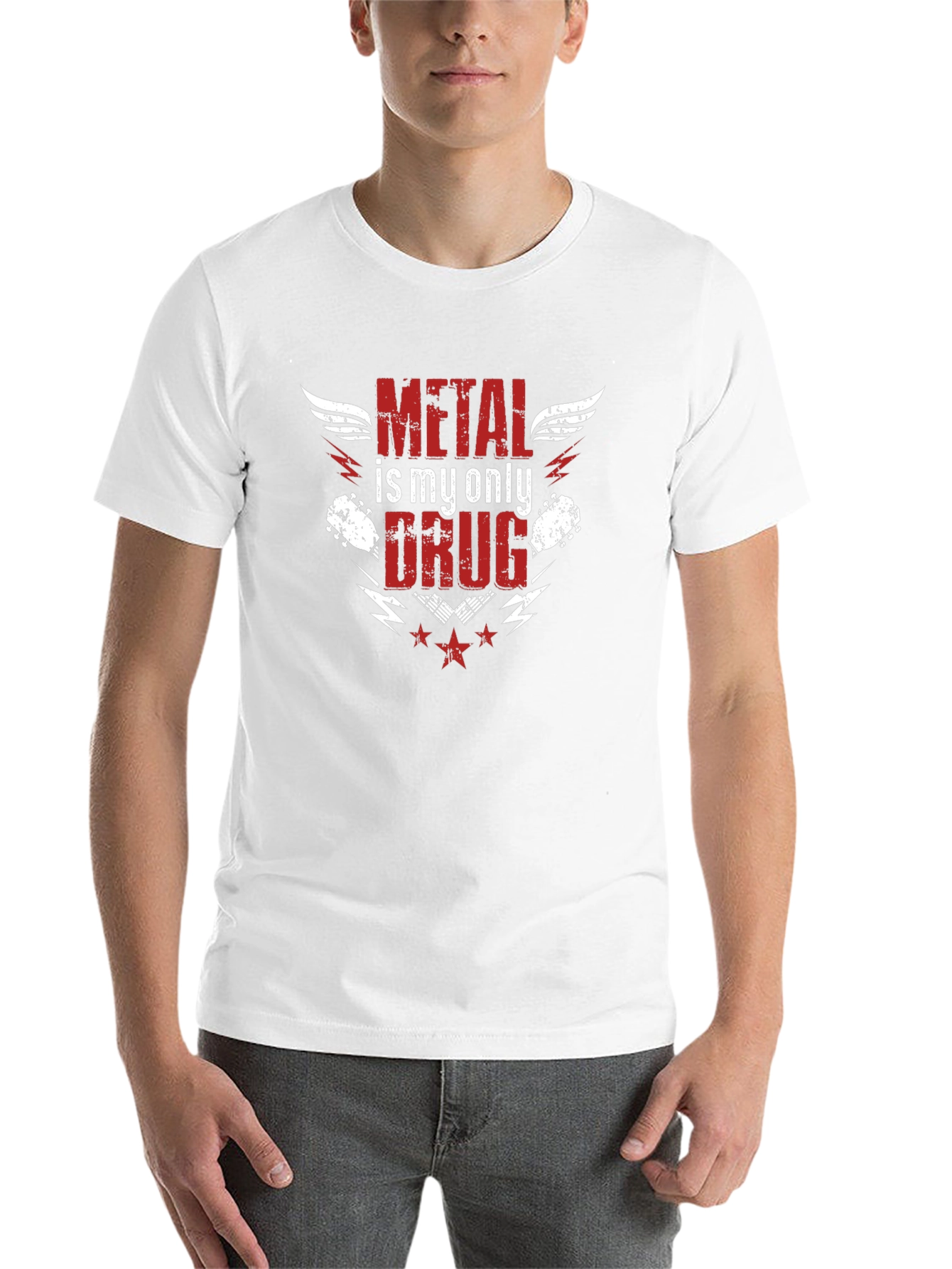 Metal is My Only Drug T-Shirt - Black - 14