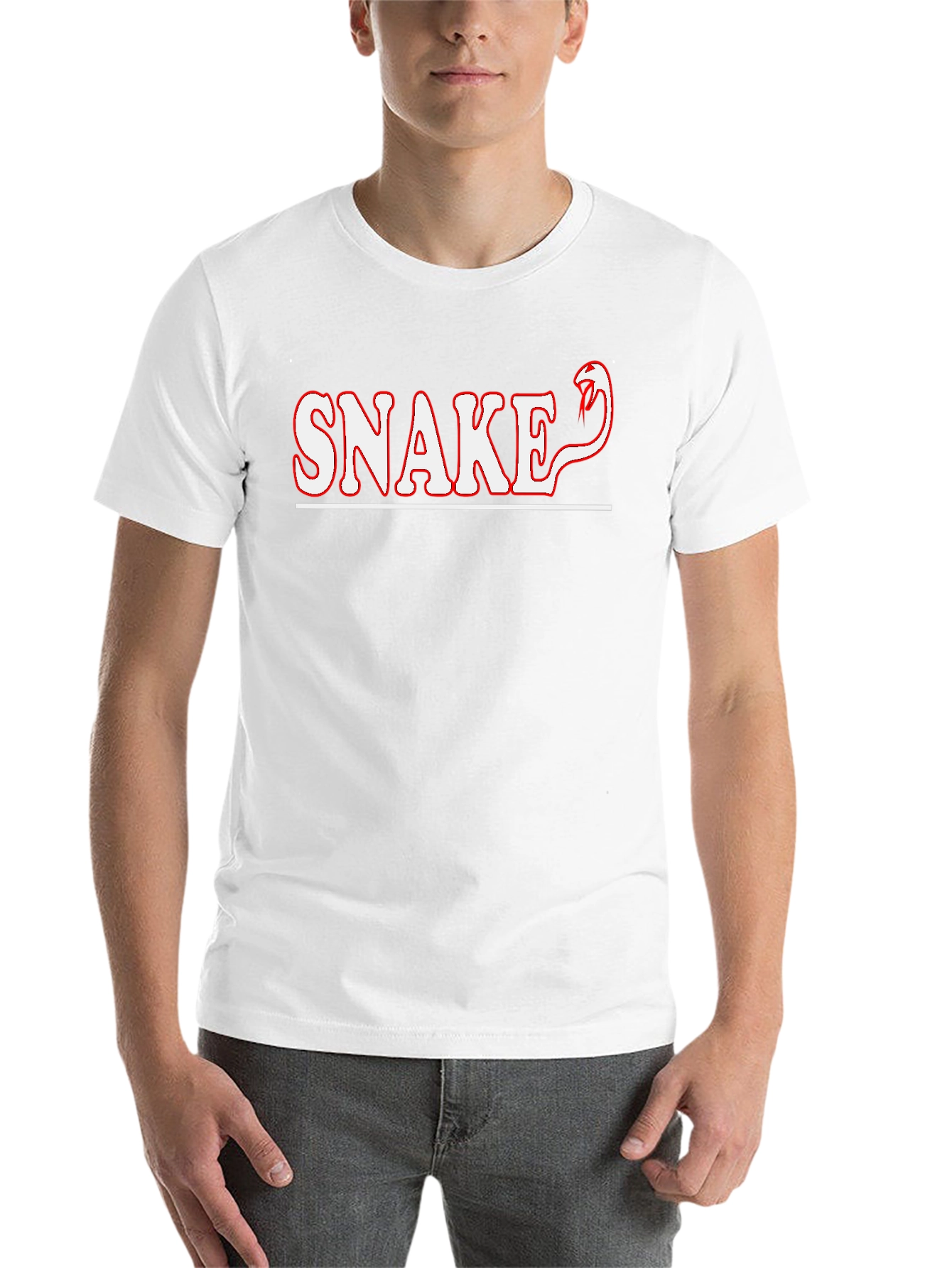 Black Snake Graphic Tee - Cool & Unique Design view 14