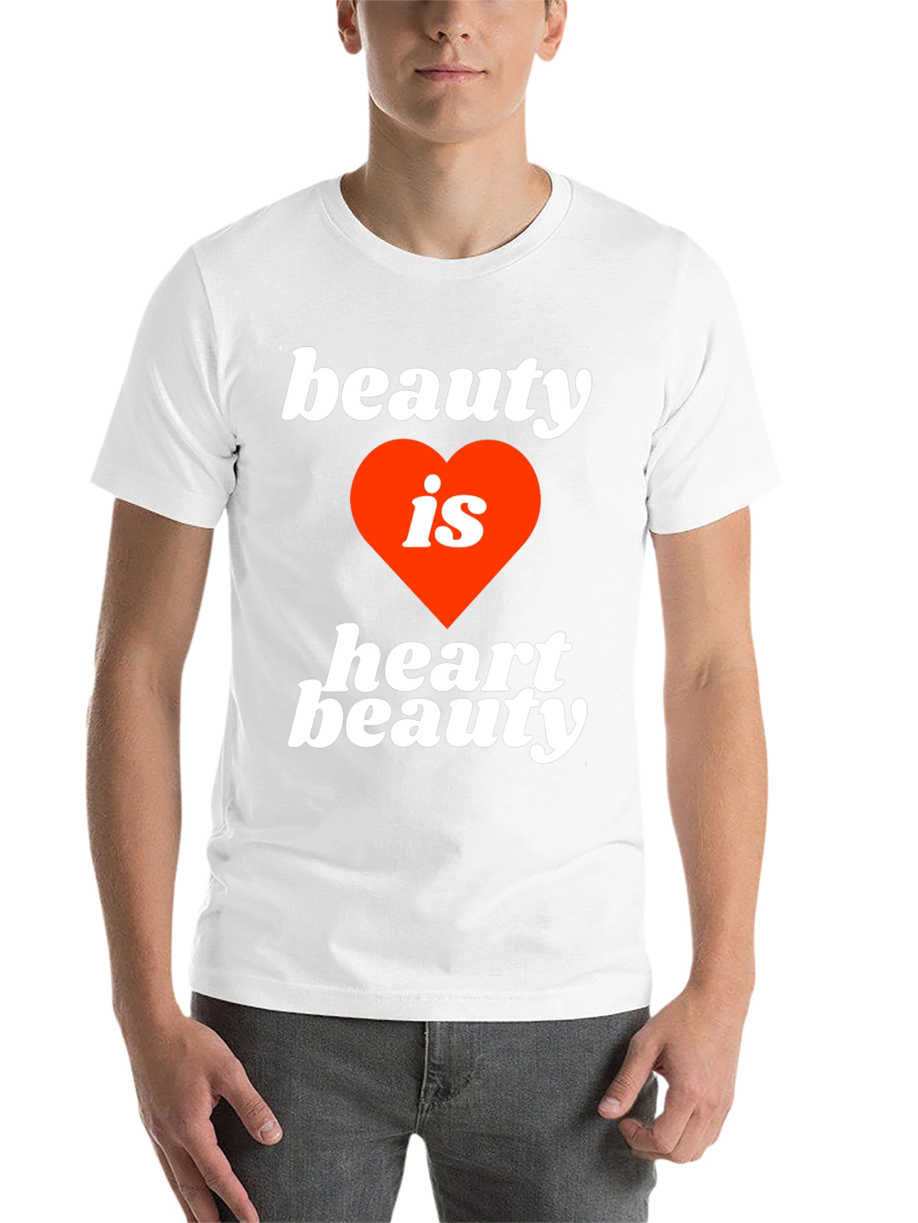 Black Beauty is Heart Beauty Graphic Tee - Soft Cotton Blend view 14