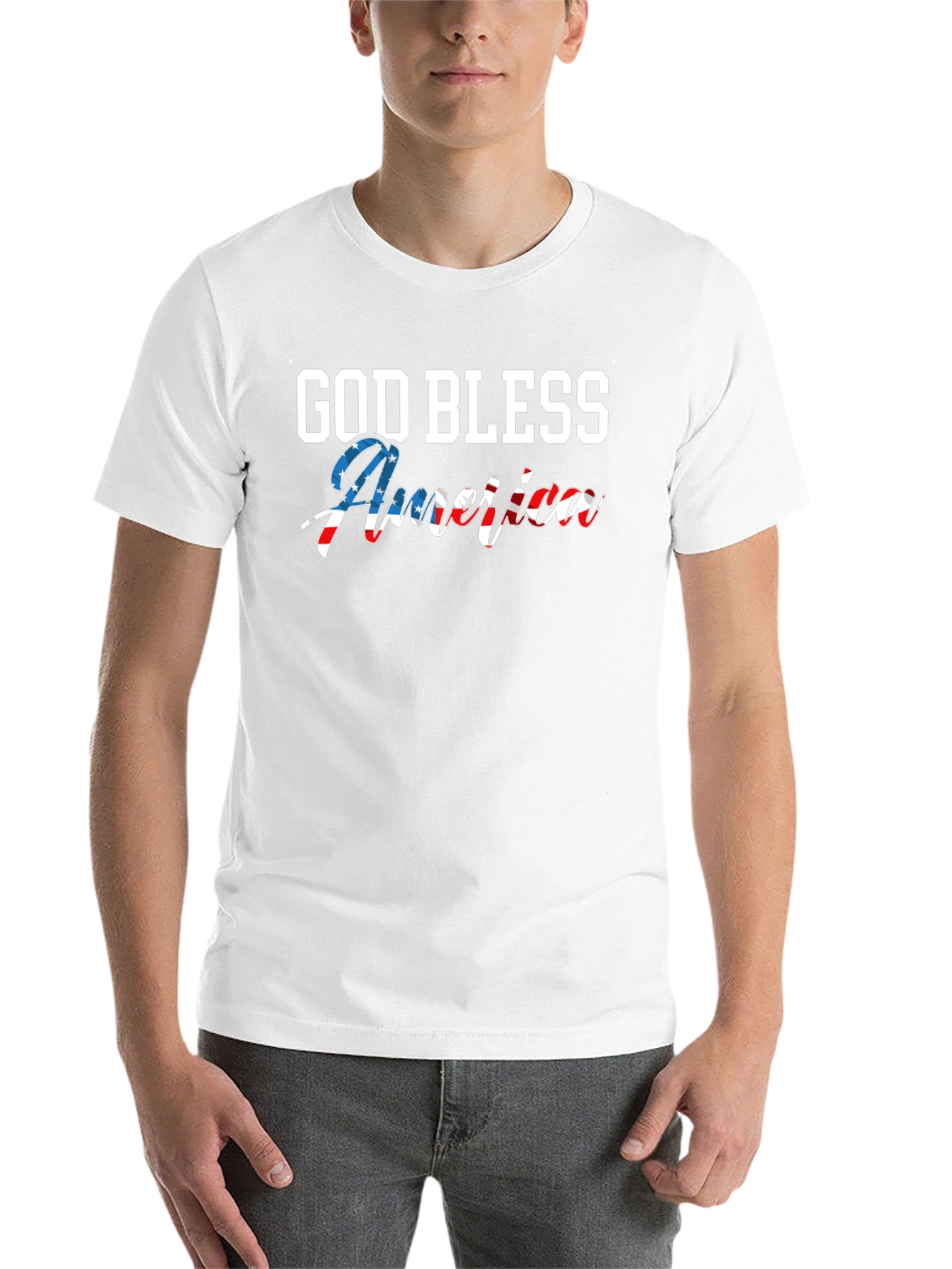 God Bless America Patriotic T-Shirt - 14