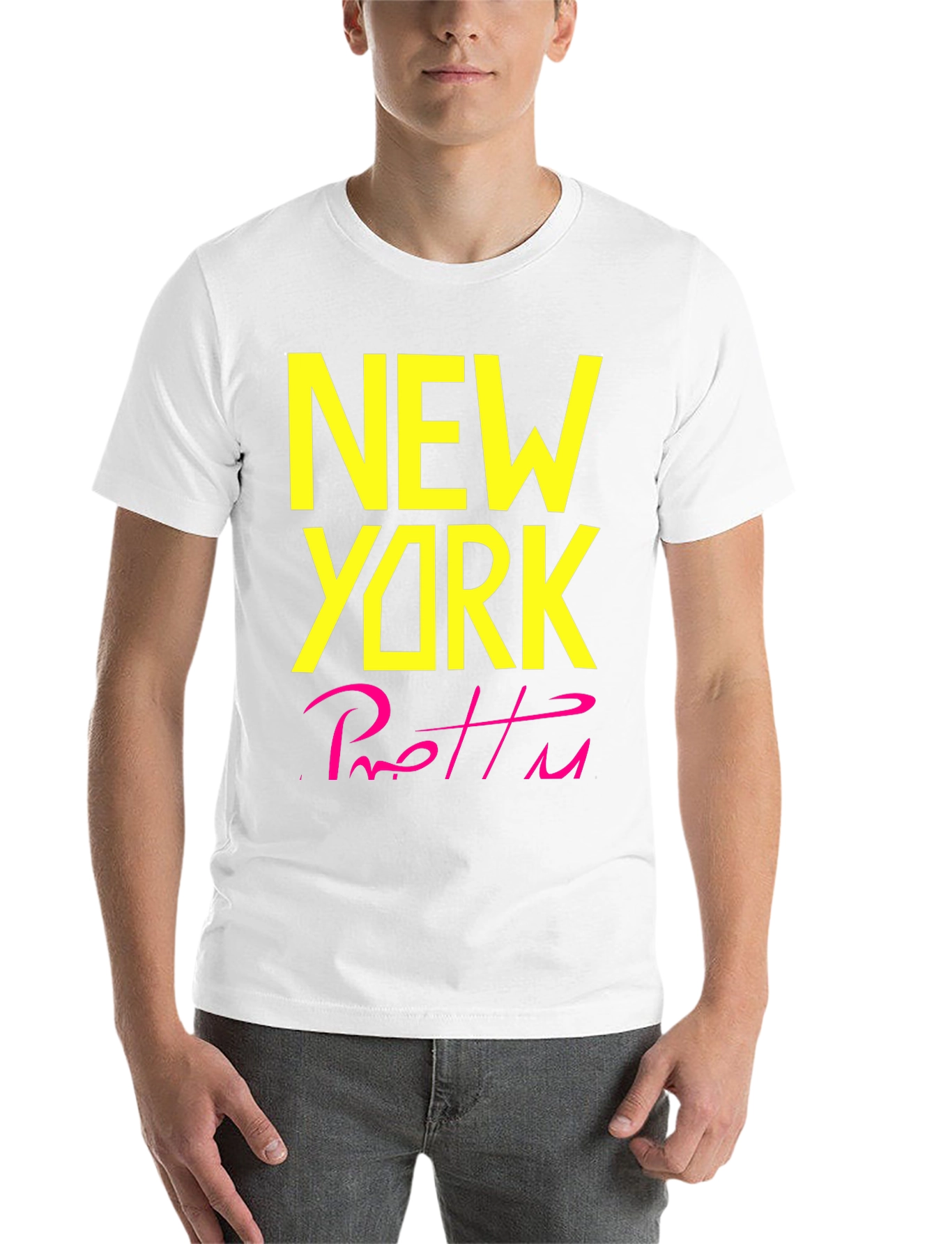 Black New York Pretty T-Shirt view 14