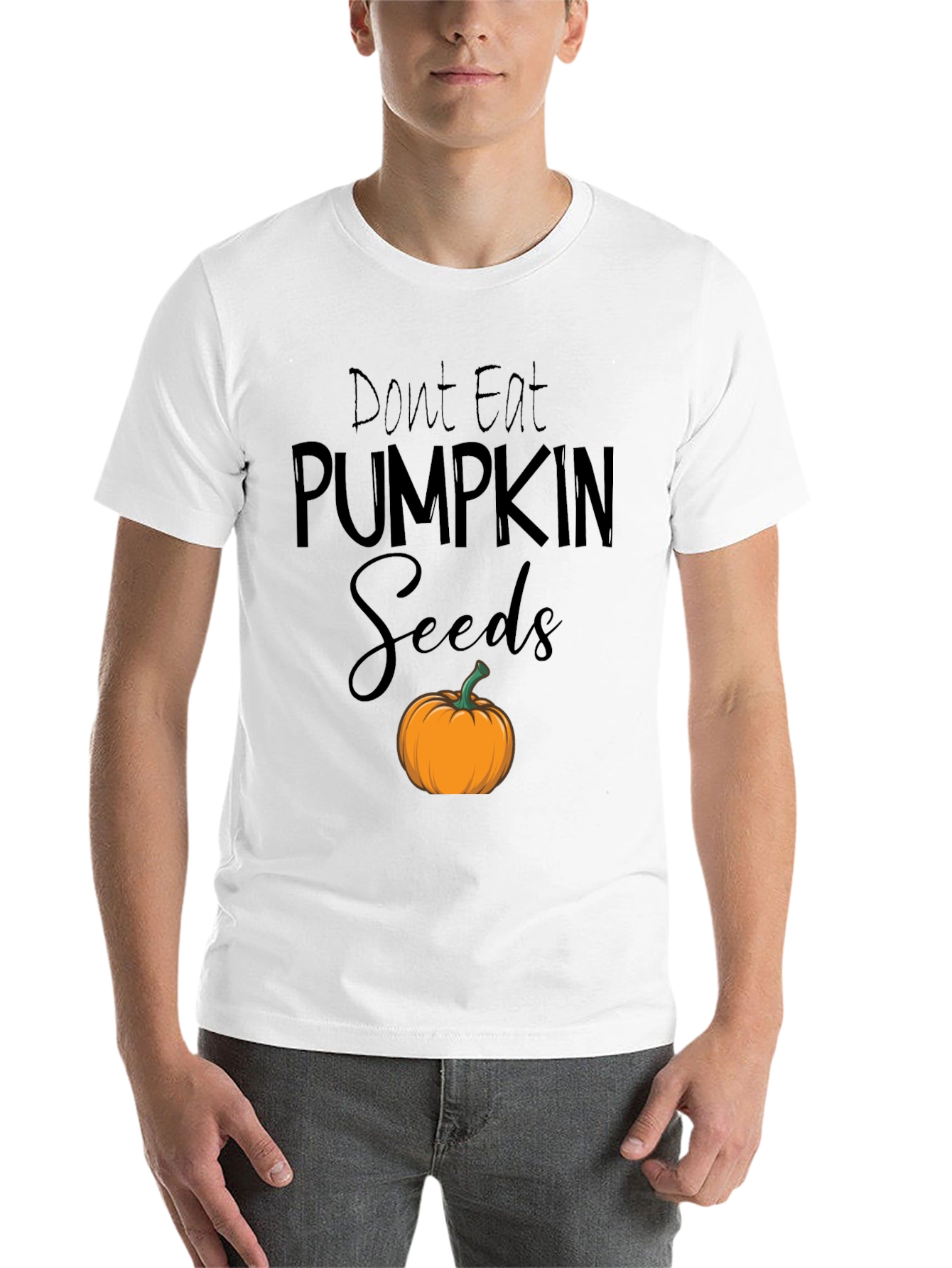 Black Don't Eat Pumpkin Seeds T-Shirt view 14