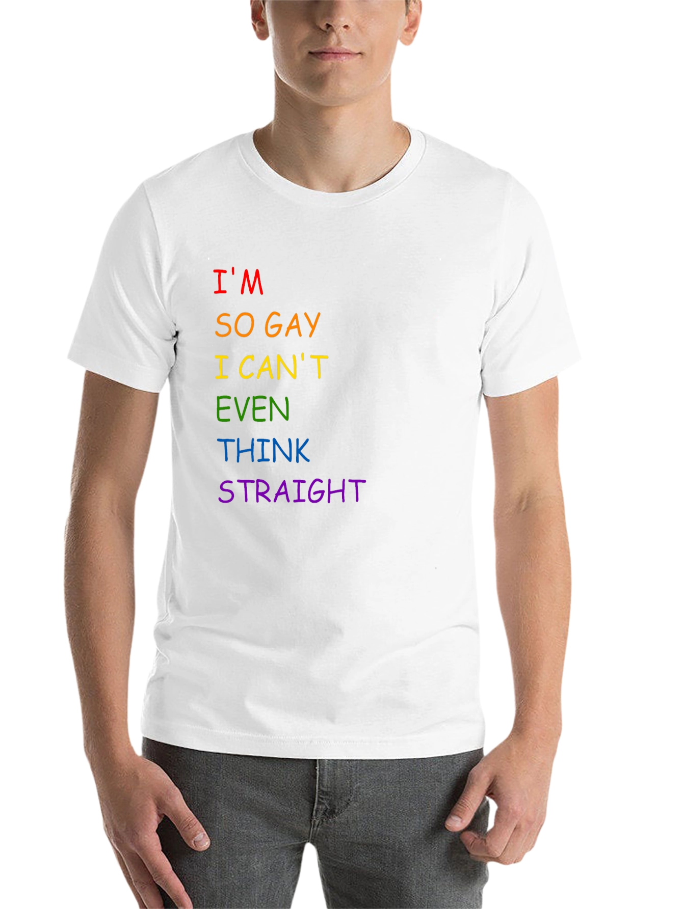 Black I'm So Gay T-Shirt - LGBTQ+ Pride Tee view 14