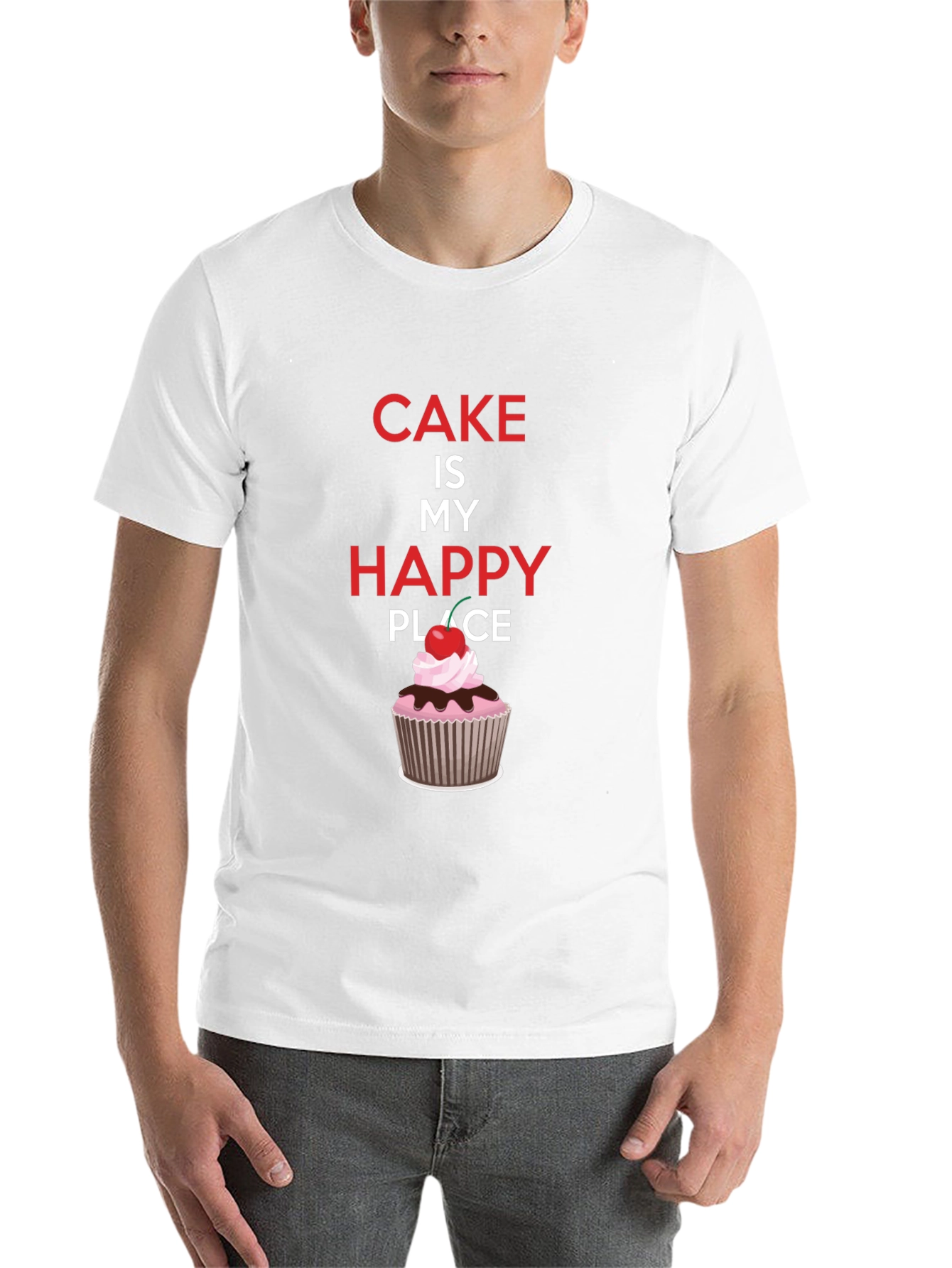 Black Cake Is My Happy Place Graphic Tee view 14