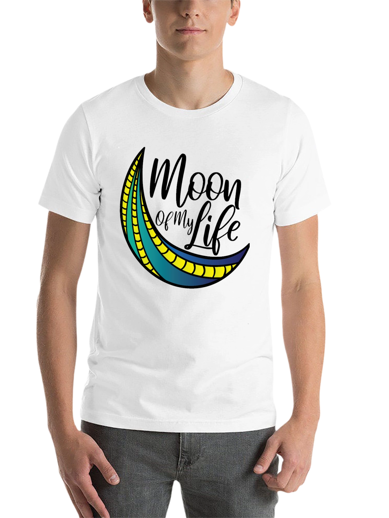 Black Moon of My Life Graphic Tee - Black T-Shirt view 14