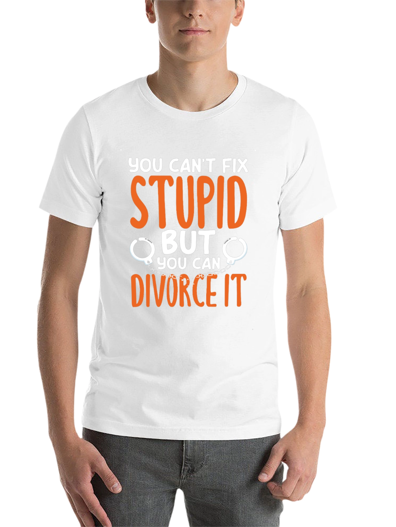 Black Divorce It T-Shirt view 14