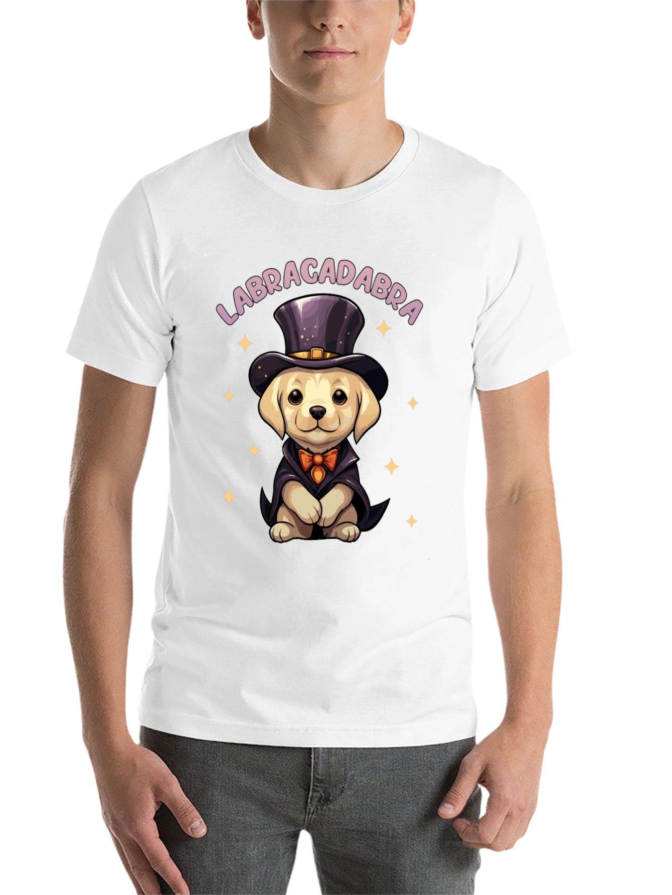 Black Labracadabra Dog T-Shirt view 14