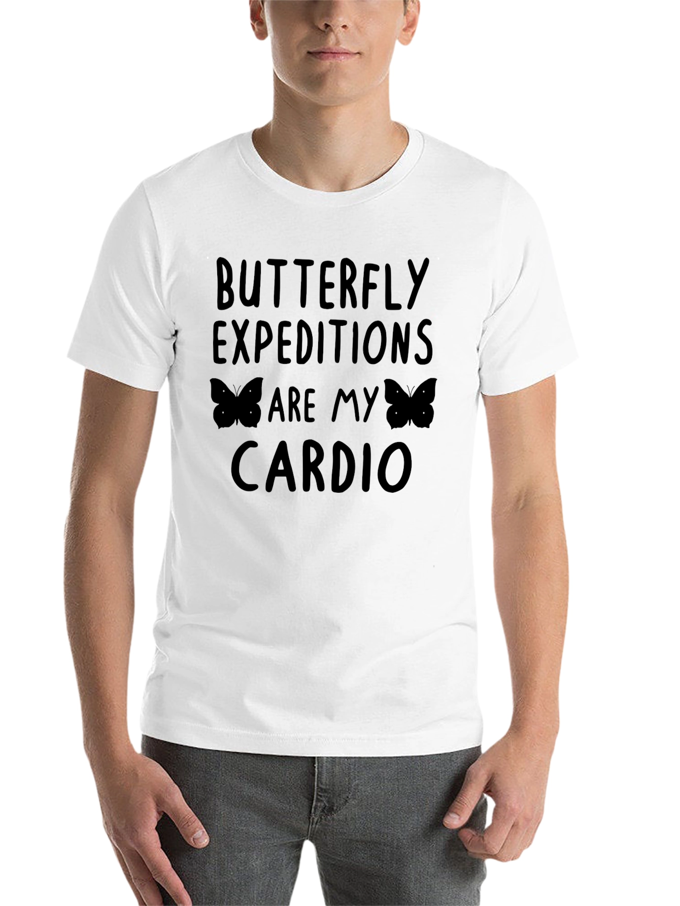 Black Butterfly Expeditions Cardio Graphic T-Shirt view 14