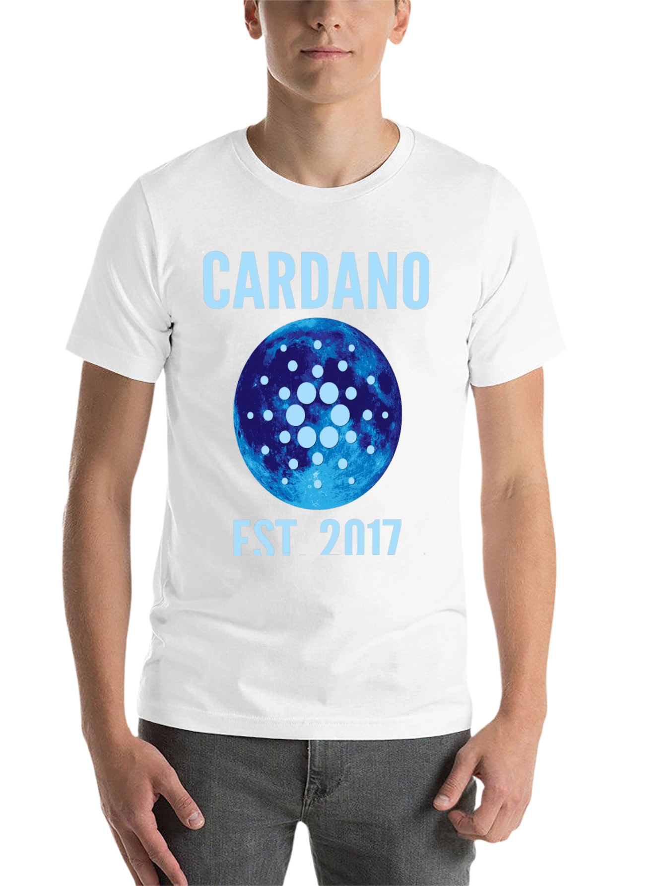 Black Cardano Est 2017 Black T-Shirt view 14
