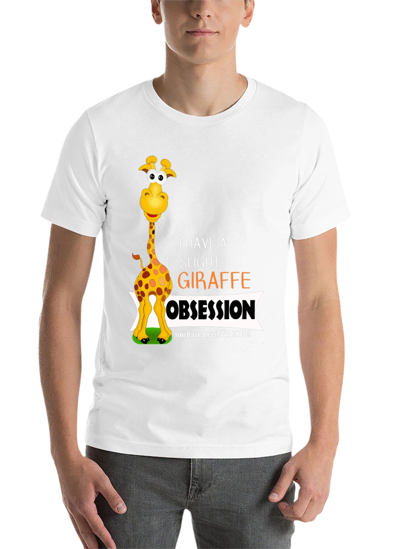 Black Giraffe Obsession Graphic T-Shirt view 14