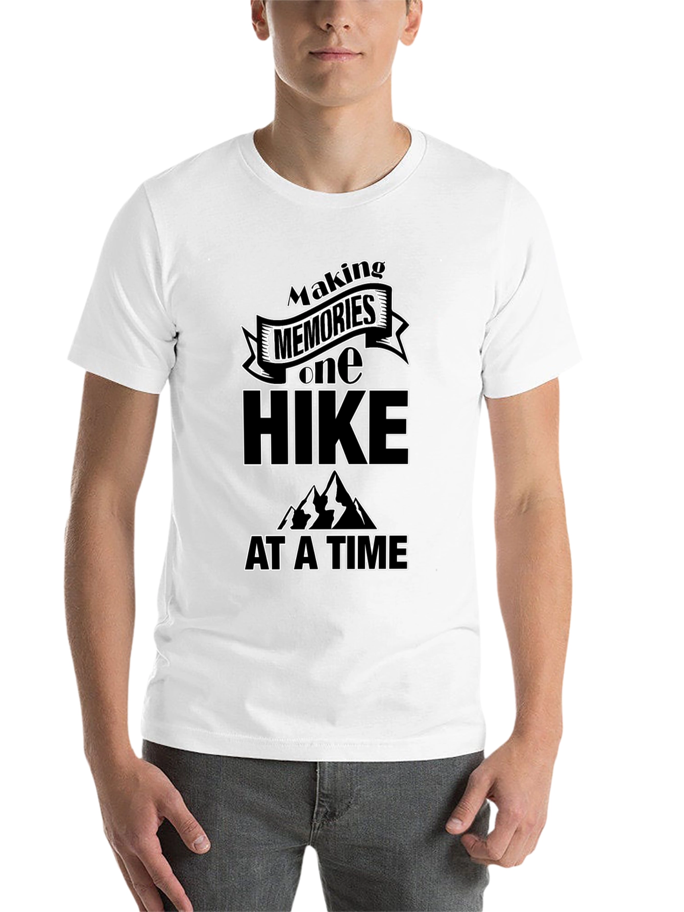 Black Making Memories One Hike at a Time T-Shirt view 14