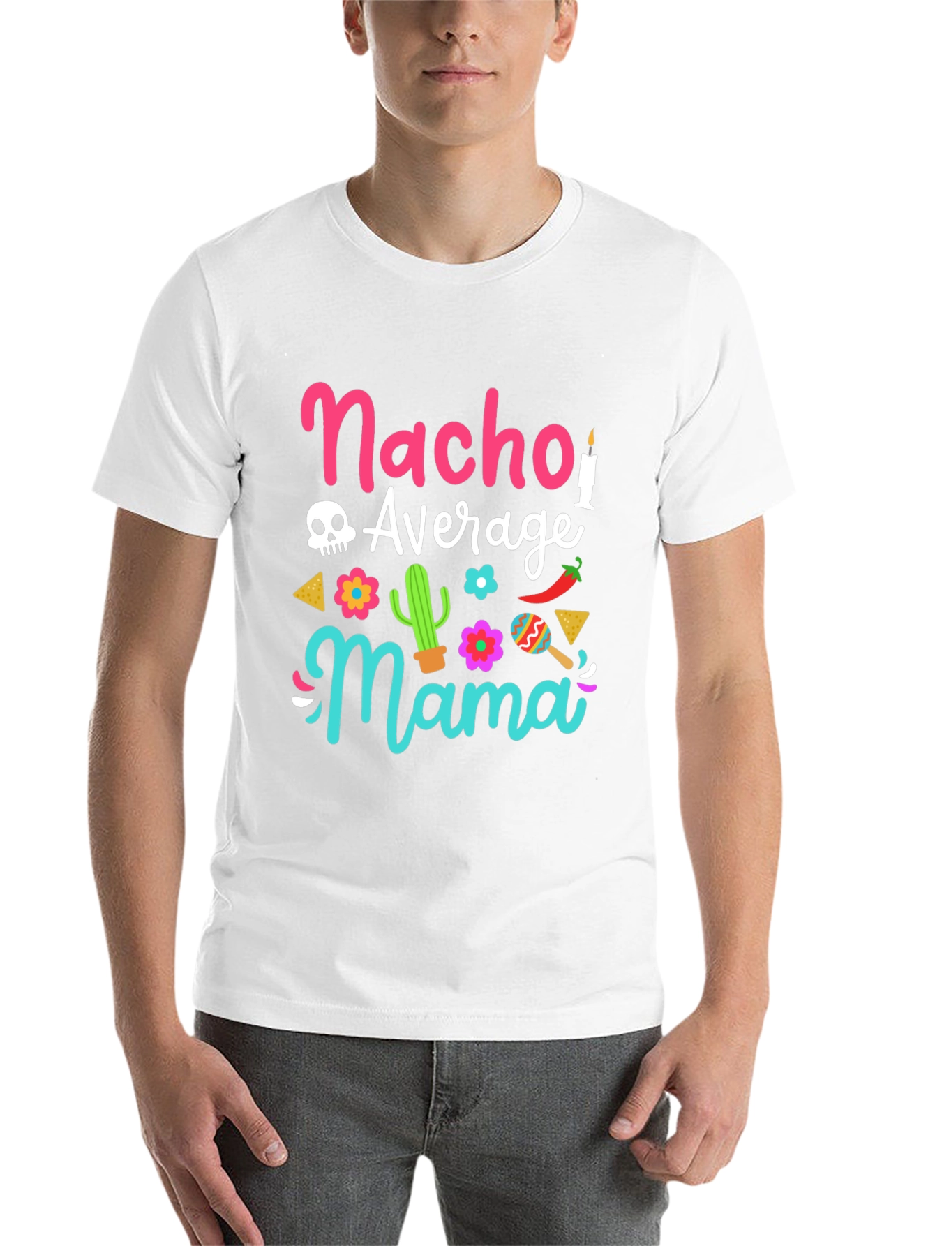 Black Nacho Average Mama Graphic Tee view 14