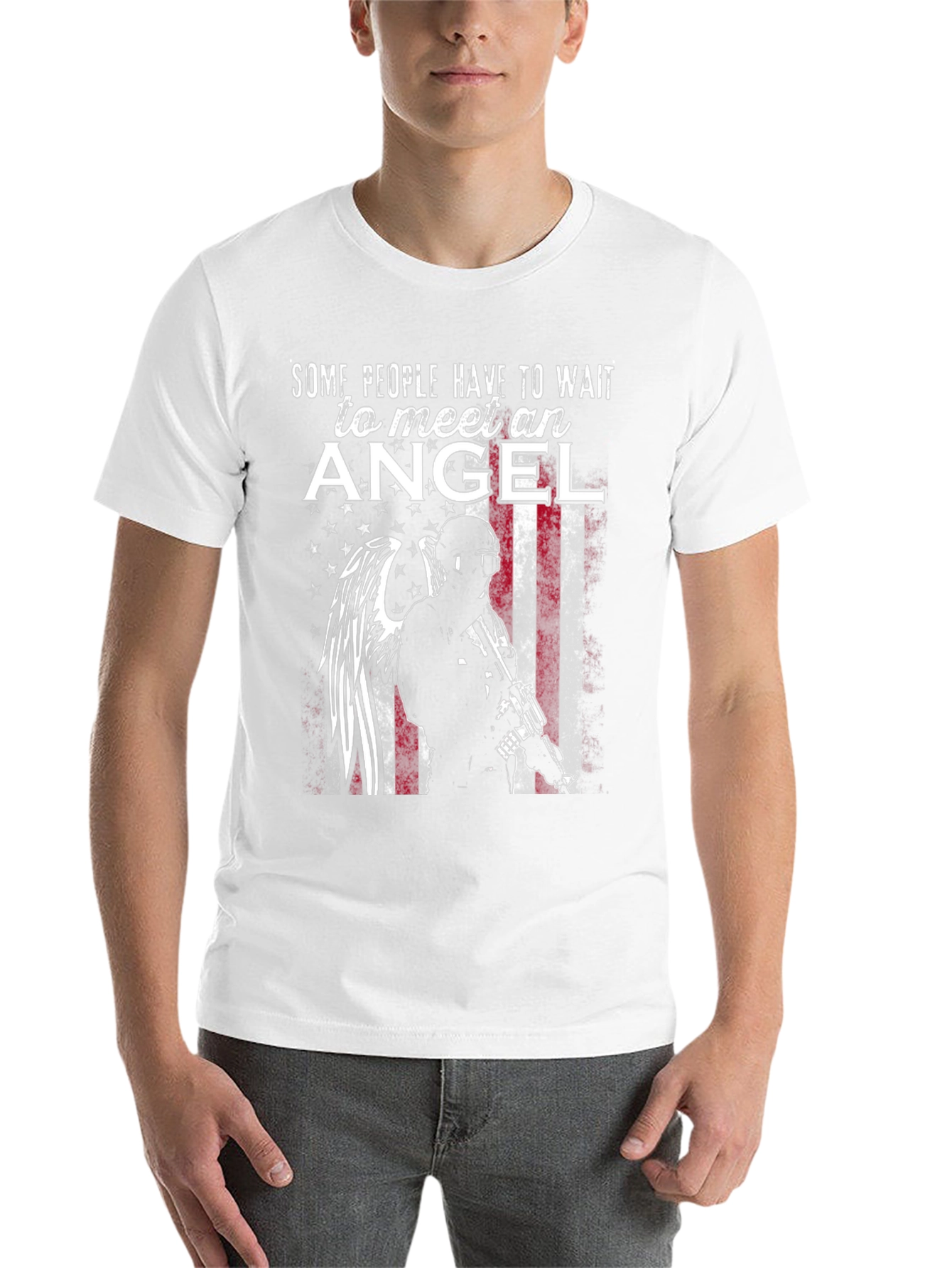 Black Angel Soldier Graphic Tee view 14