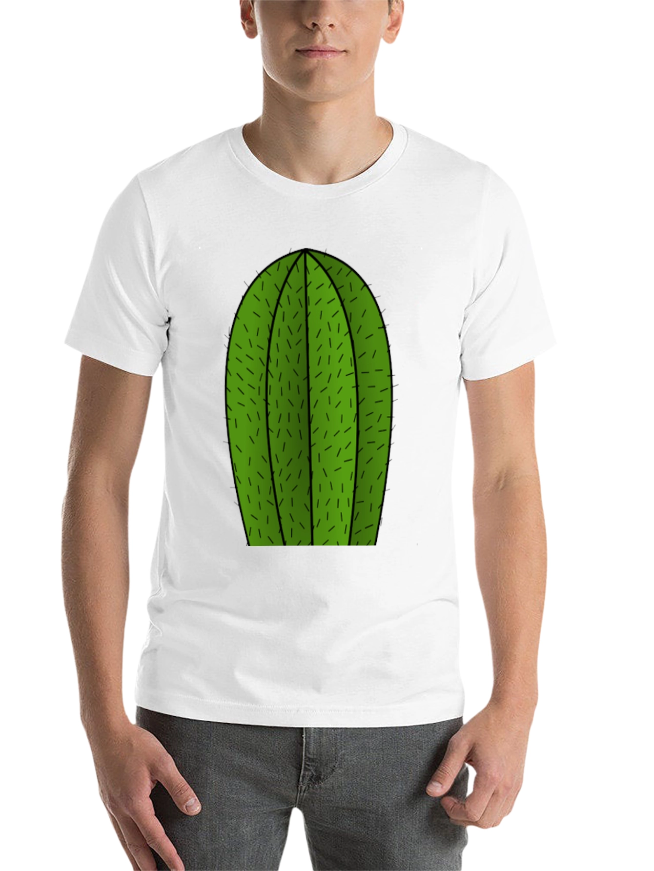 Black Cactus Graphic T-Shirt - Trendy and Unique view 14
