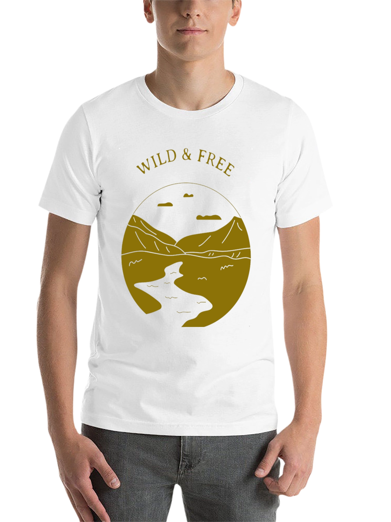 Black Wild & Free Graphic Tee - Black T-Shirt view 14