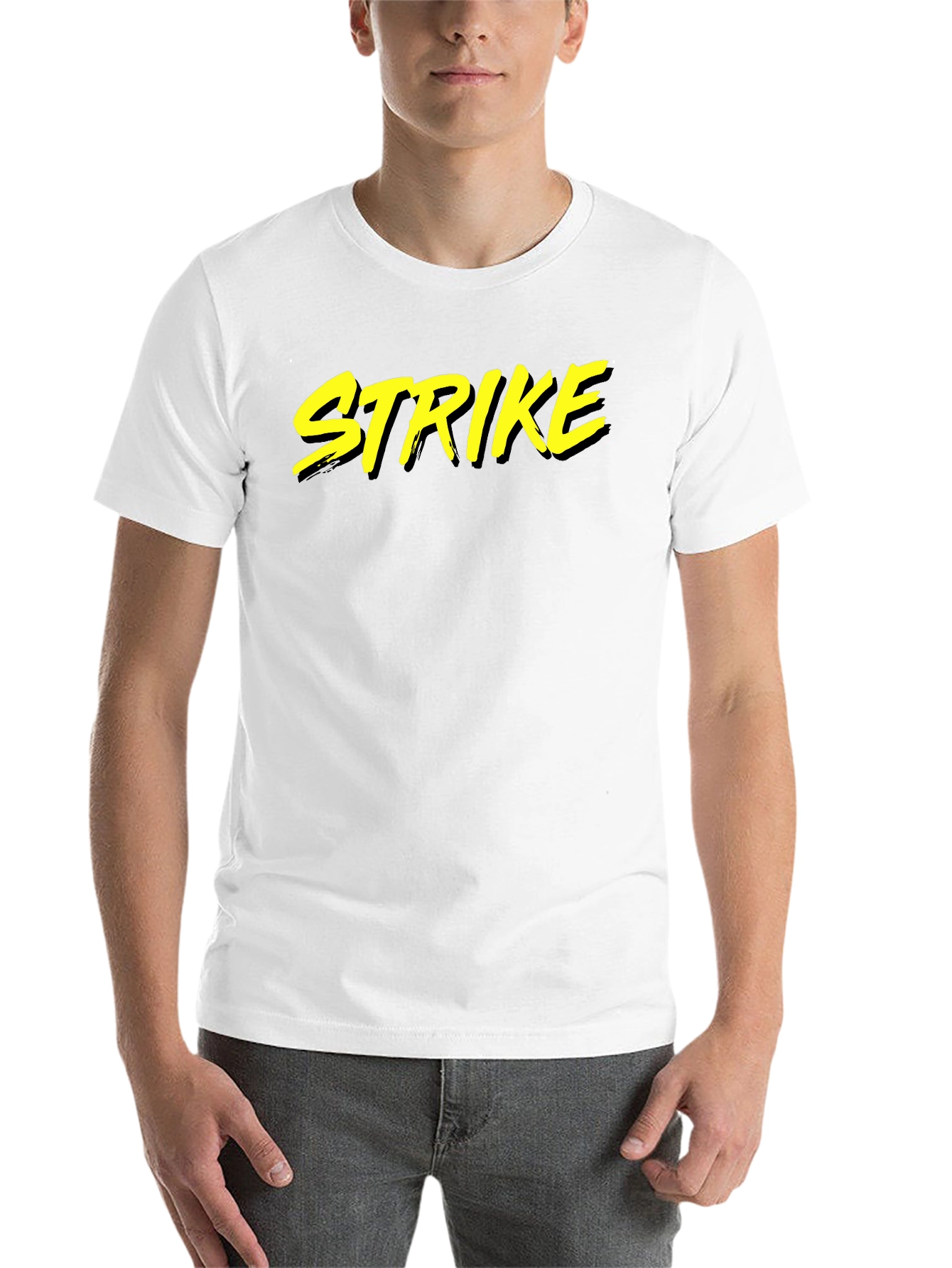 Black Strike Graphic Tee - Black view 14