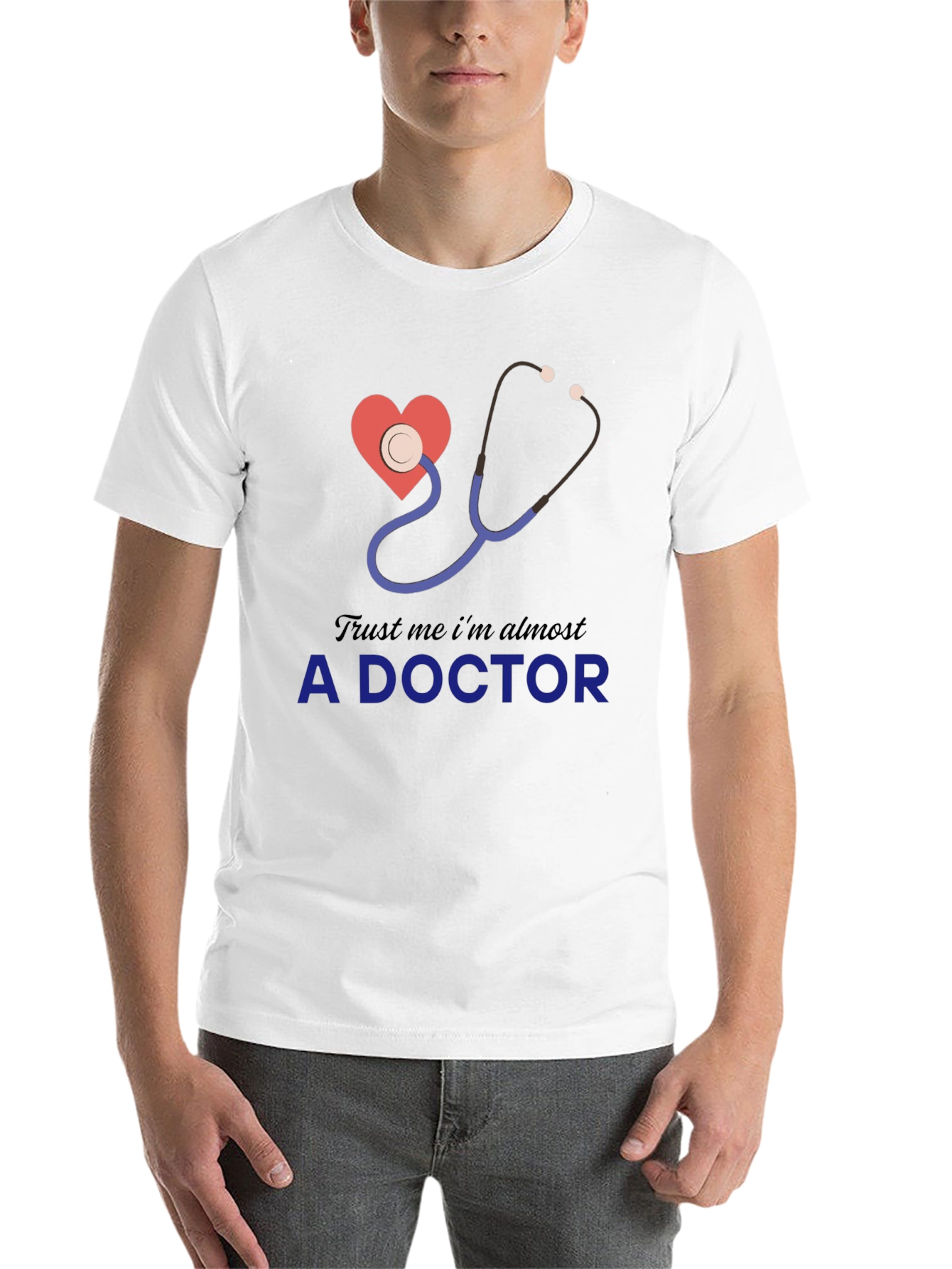 Black Future Doctor T-Shirt Funny Pre-Med Student Gift Tee view 14