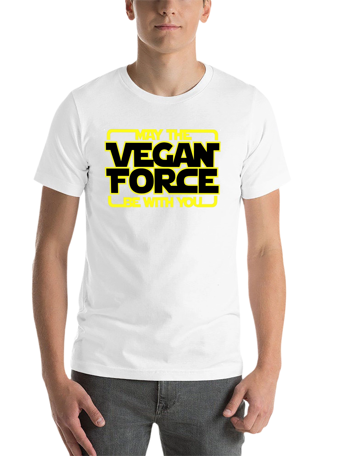 Vegan Force T-Shirt - May the Vegan Force Be With You  - 14