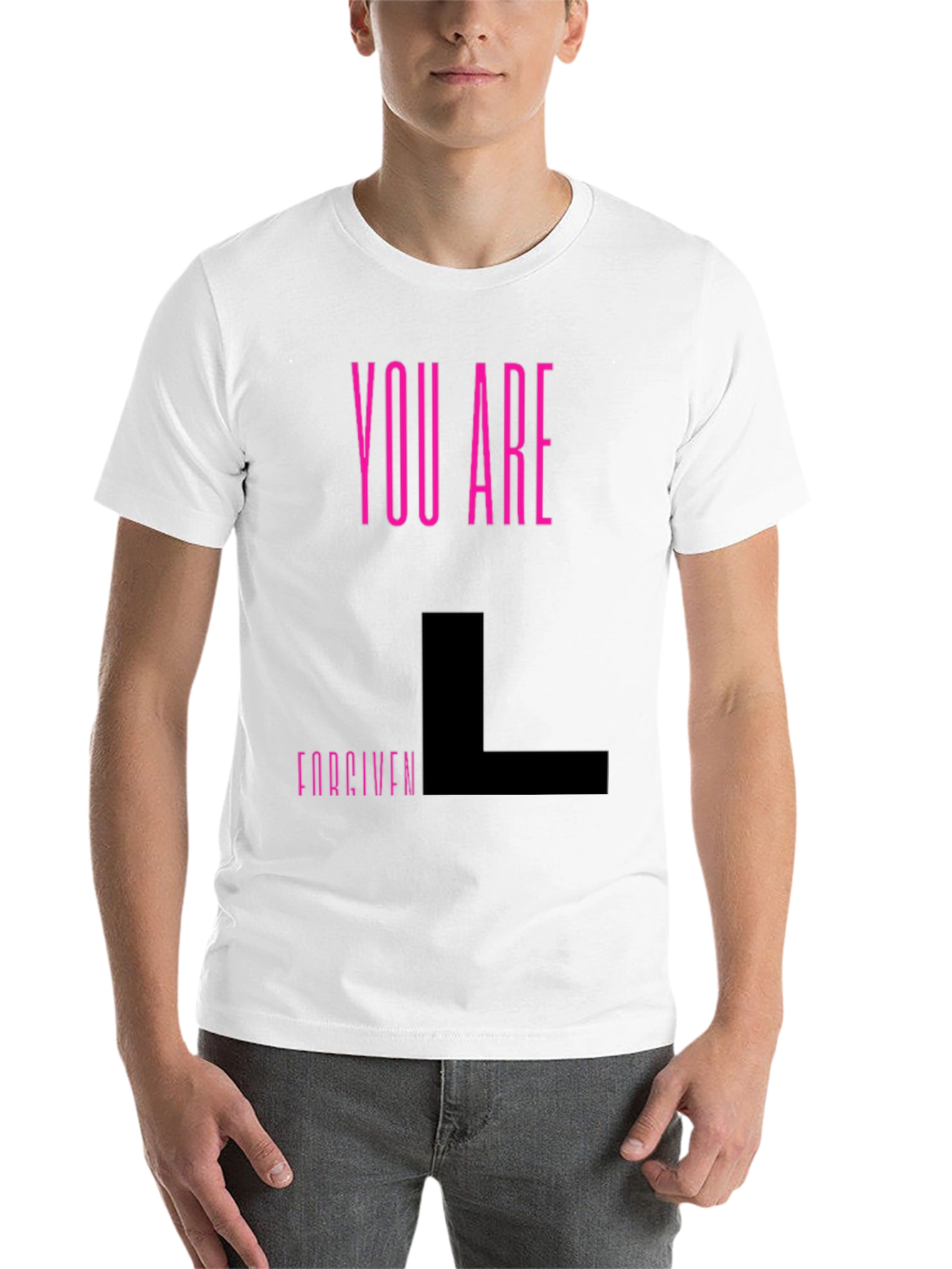 Black Forgiven Graphic T-Shirt view 14