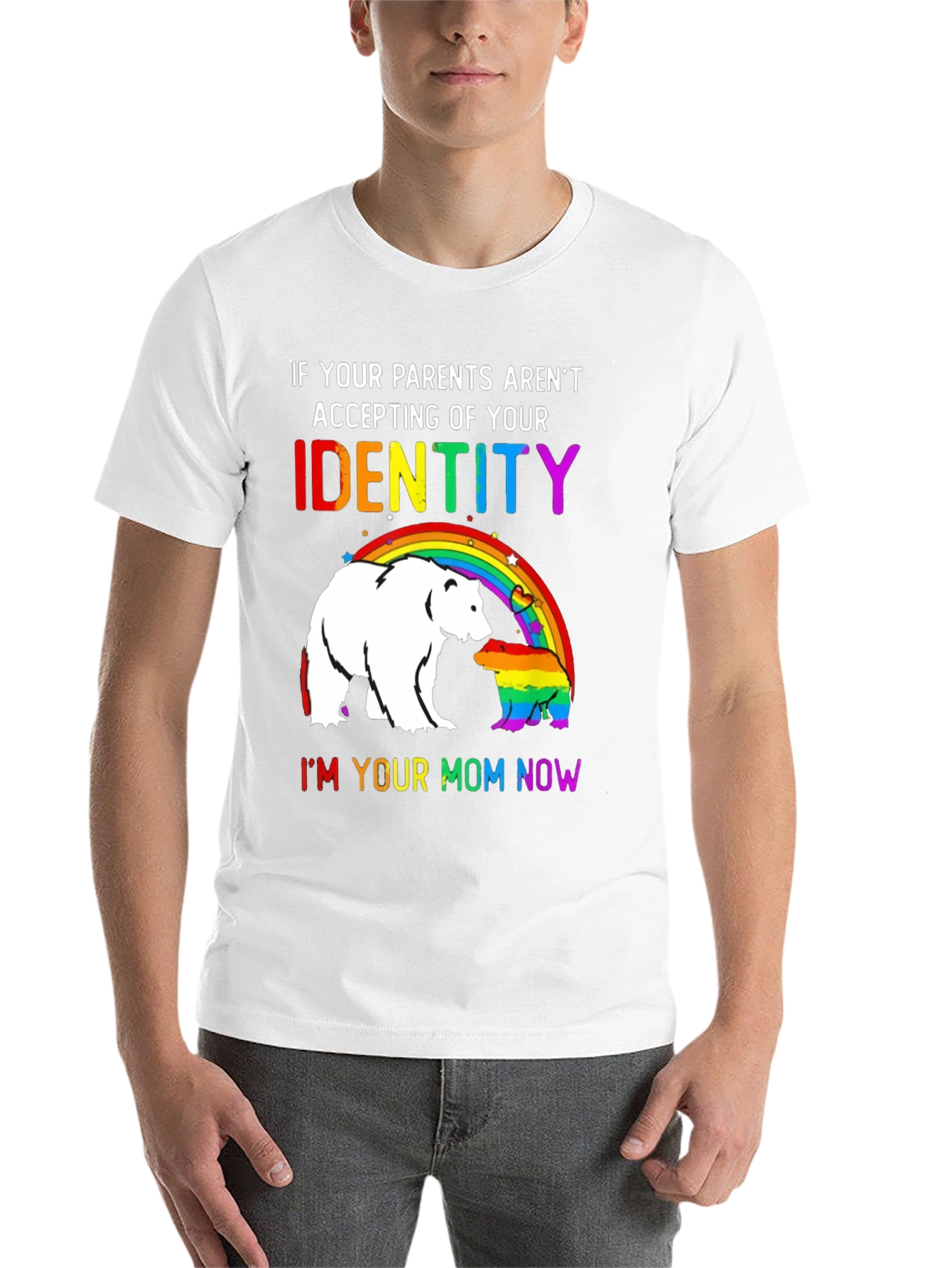 LGBTQ+ "I'm Your Mom Now" Pride T-Shirt - 14