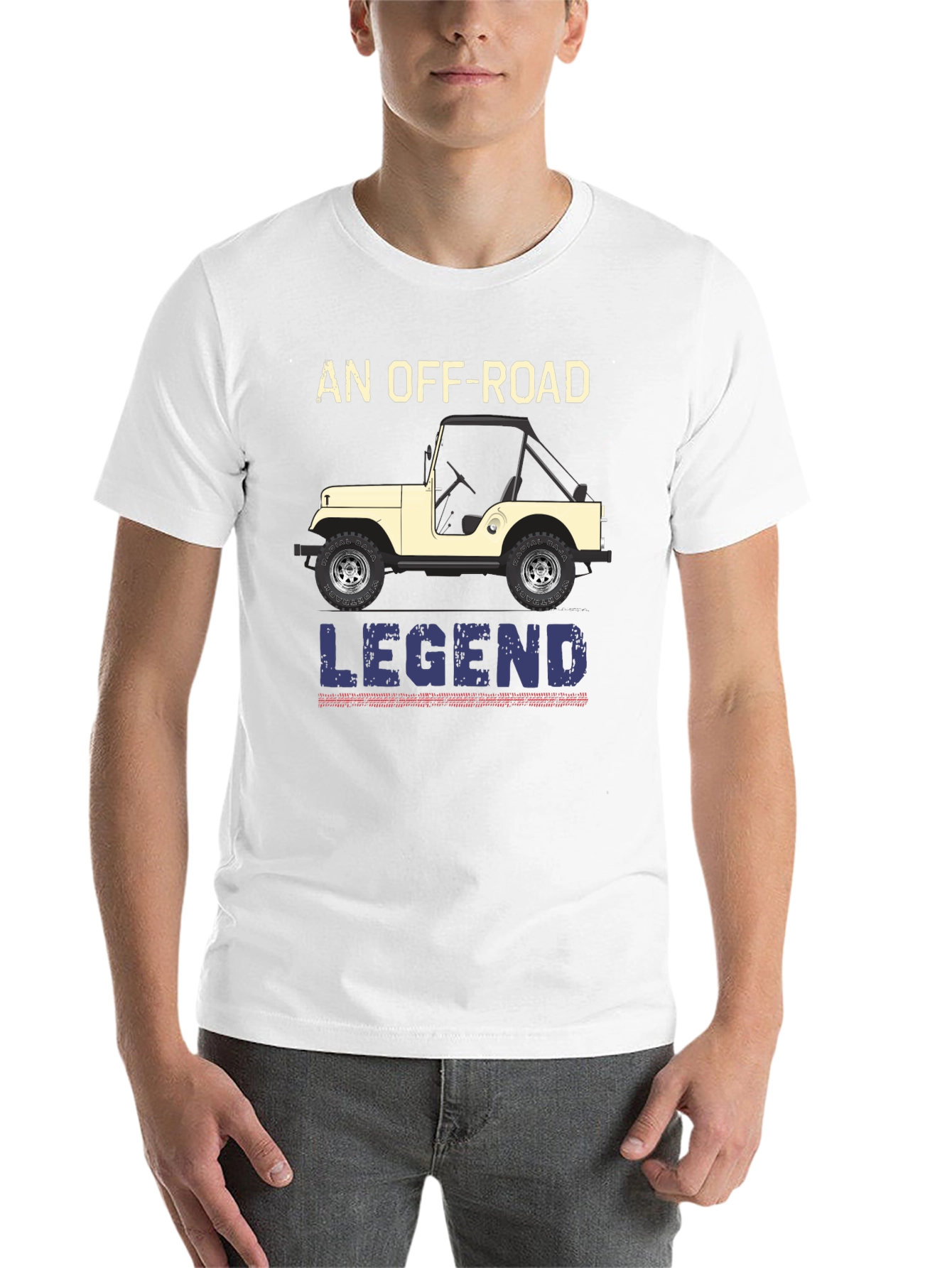 Black Off-Road Legend Graphic Tee view 14