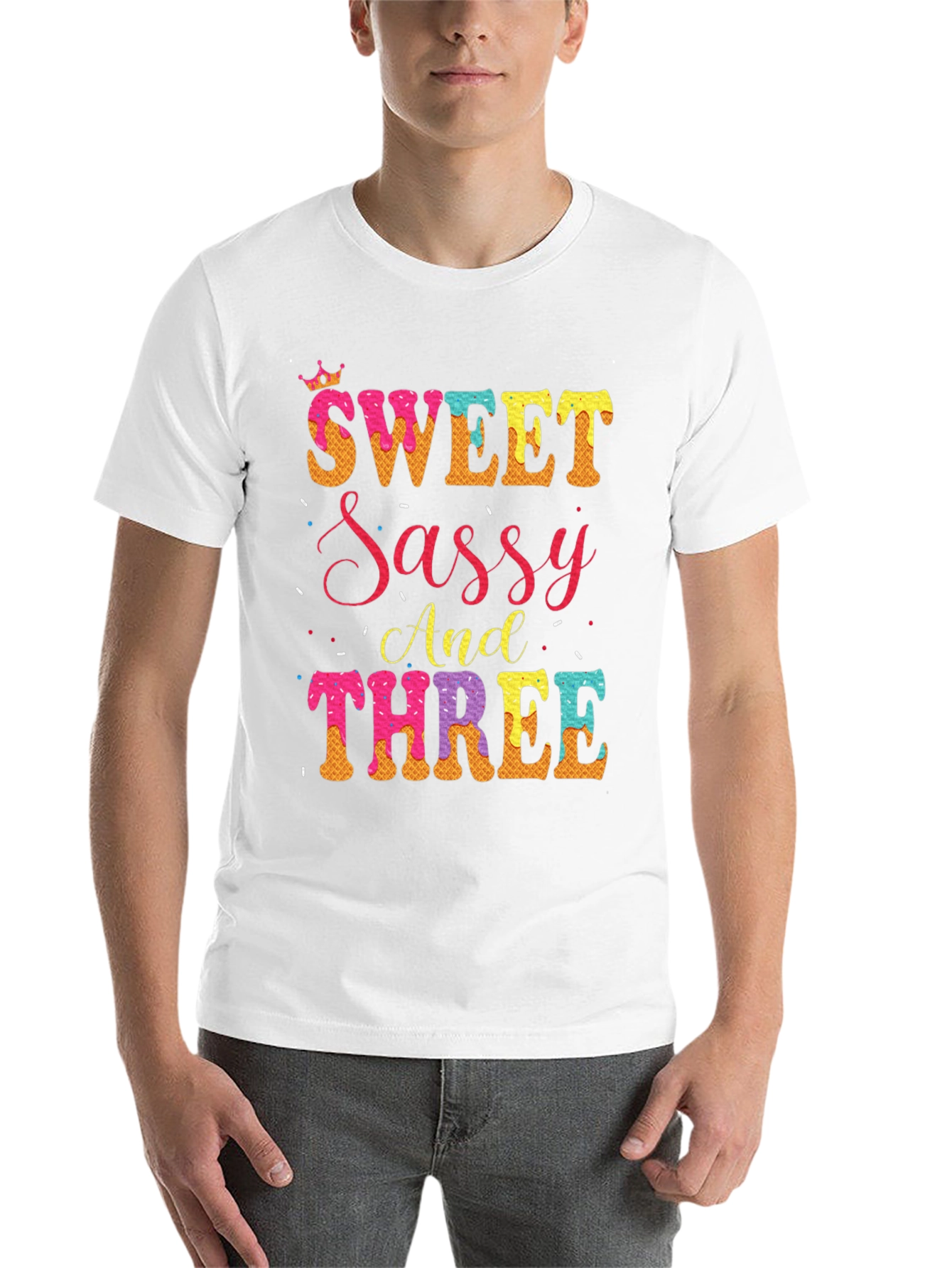 Black Sweet Sassy And Three T-Shirt view 14