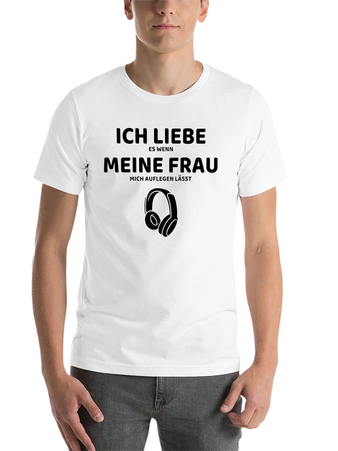 Black Ich Liebe Meine Frau Graphic Tee view 14