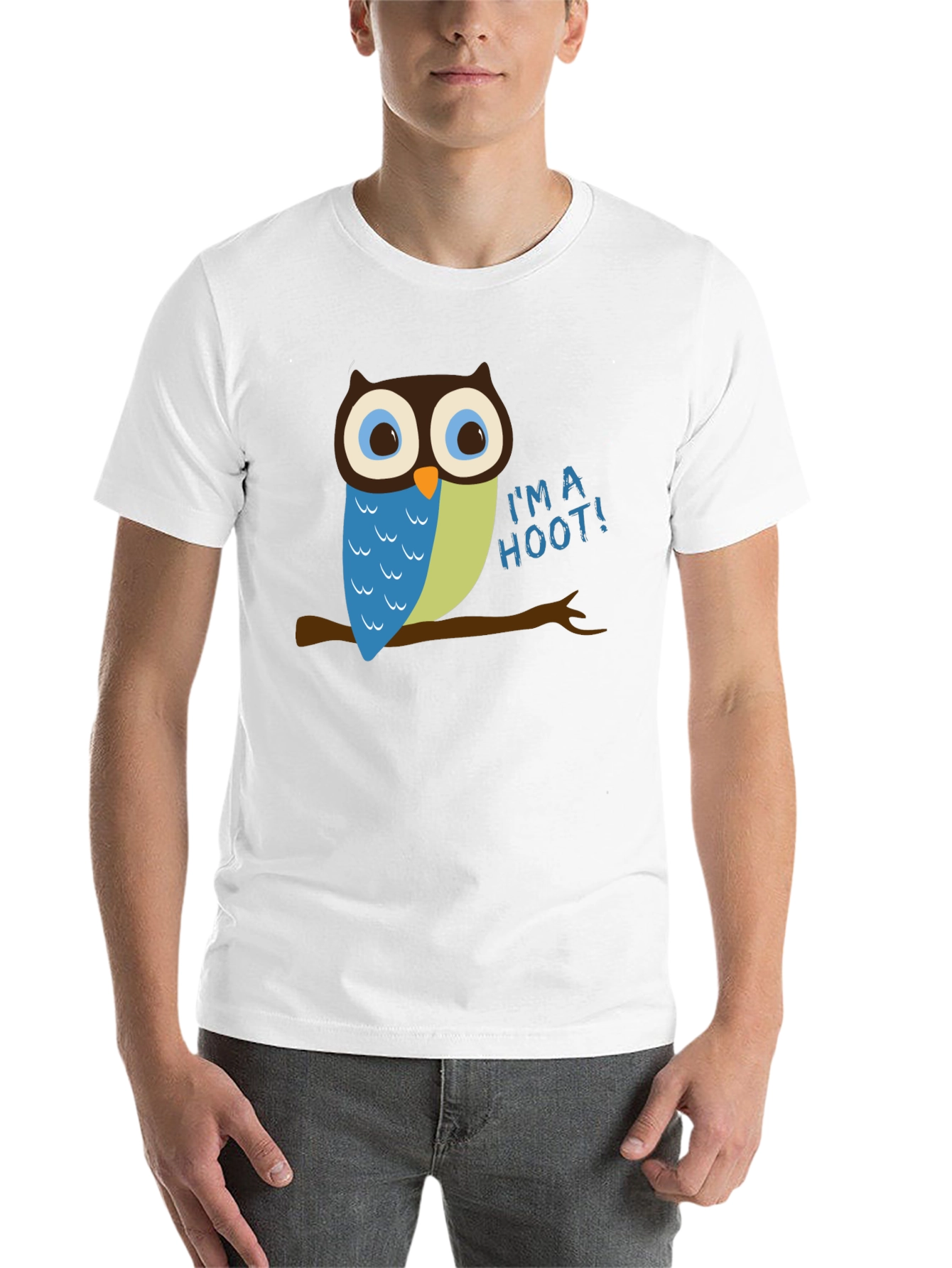 Black I'm a Hoot! Owl Graphic Tee view 14