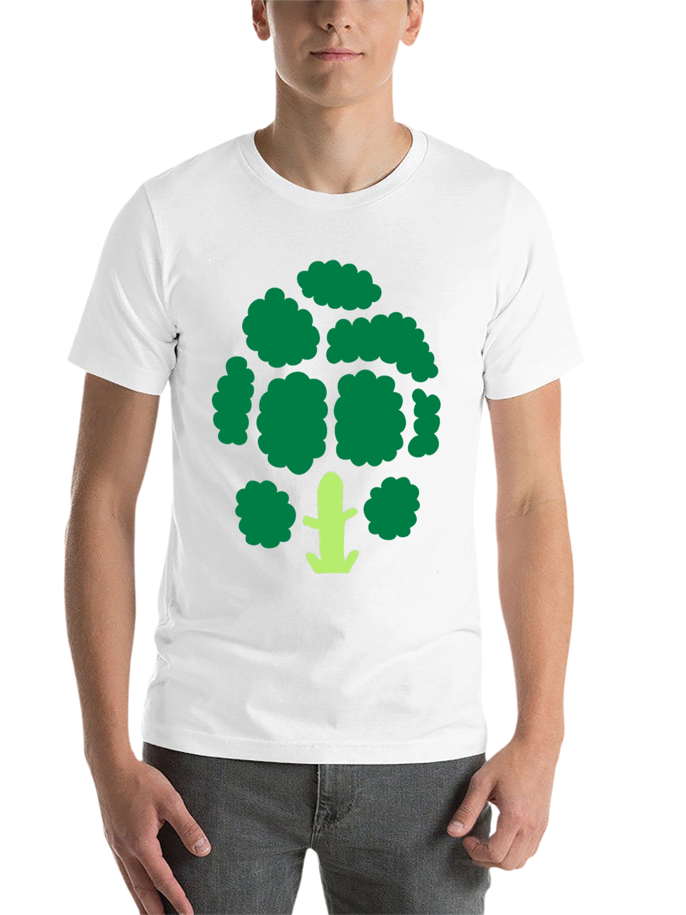 Broccoli Graphic Tee - Organic Humor - 14